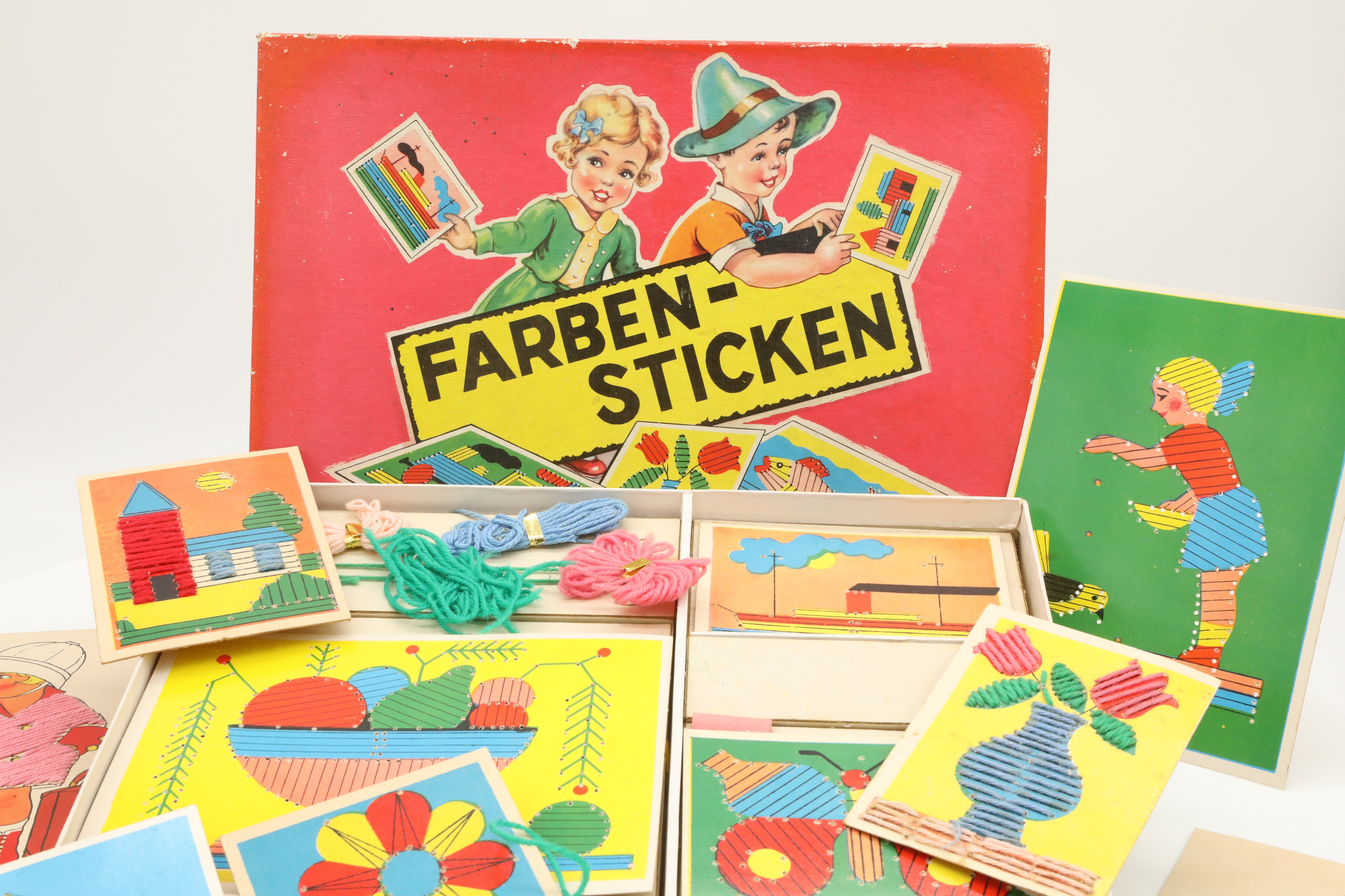 Kinderspiel - Farben-Sticken (kult Westmünsterland CC BY-NC-SA)