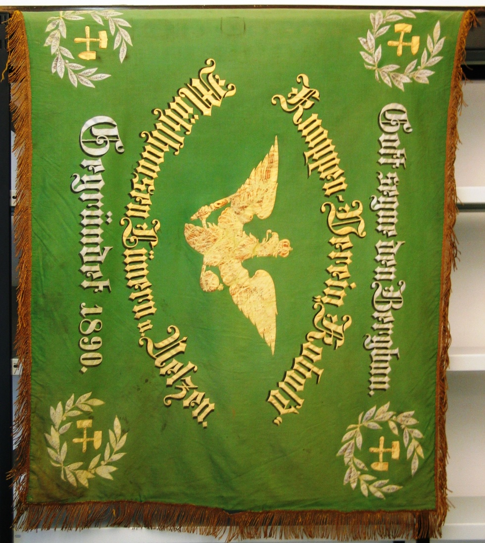  Knappenvereinsfahne (Hellweg-Museum Unna CC BY-NC-SA)