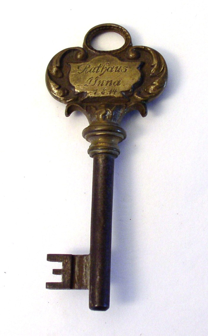 Schlüssel für das Unnaer Rathaus (Hellweg-Museum Unna CC BY-NC-SA)