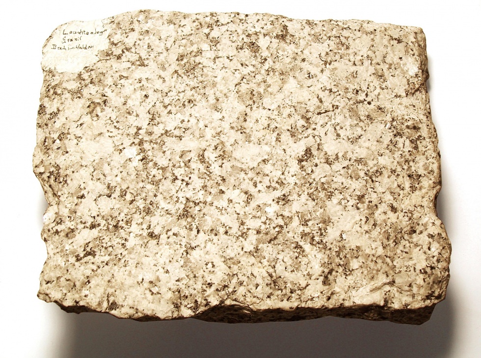 Leuchtenberger Granit (Geomuseum der WWU Münster CC BY-NC-SA)