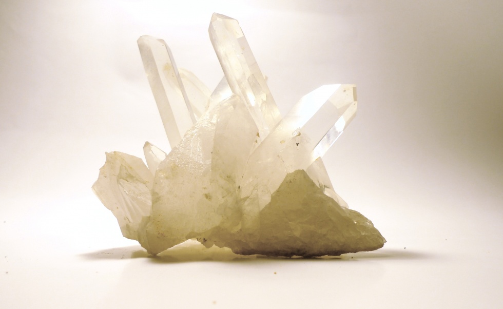 Bergkristall (Geomuseum der WWU Münster CC BY-NC-SA)