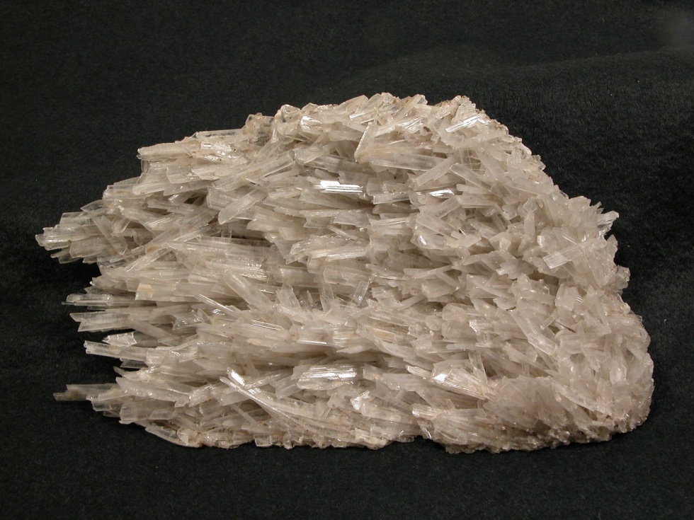 Gipskristalle   (Geomuseum der WWU Münster CC BY-NC-SA)