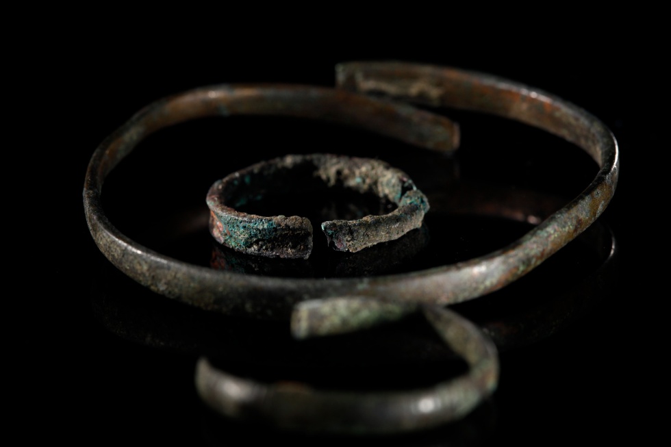 Drahtohrringe aus Bronze (LWL CC BY-NC-SA)