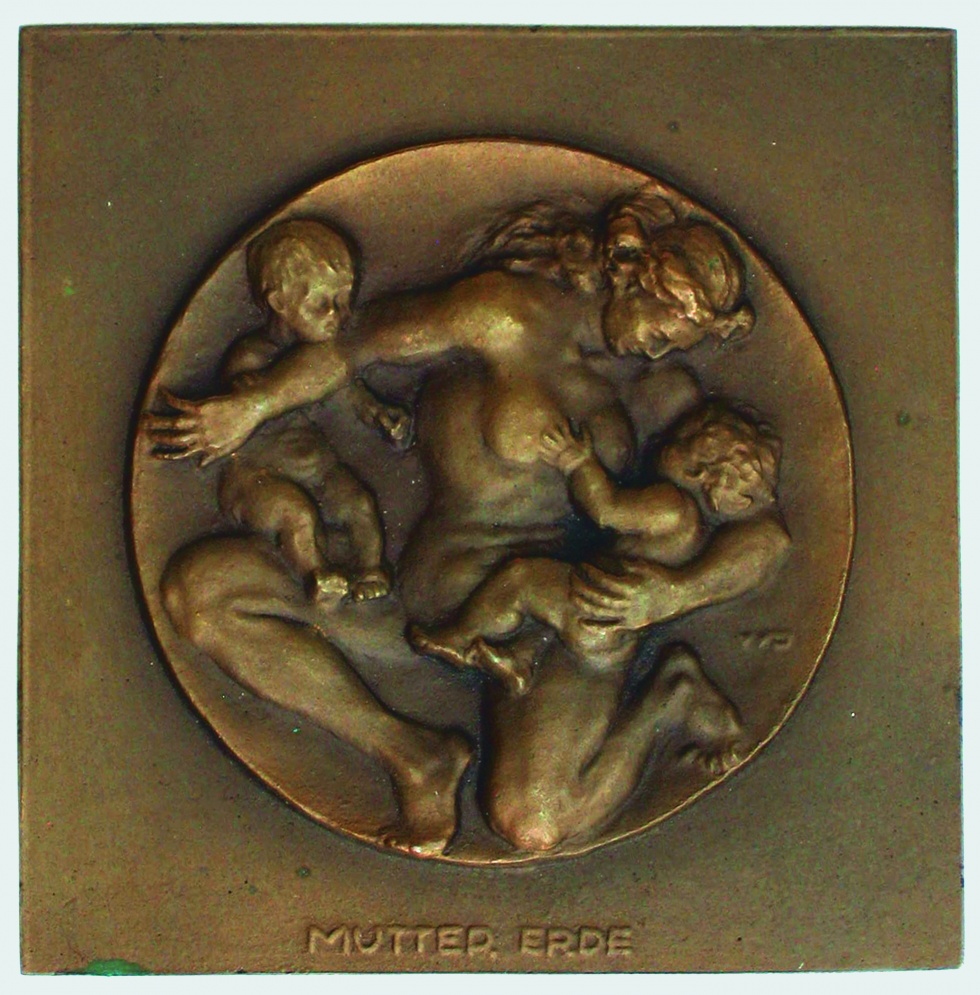 Medaille &quot;Mutter Erde&quot; (Museen der Stadt Lüdenscheid CC BY-NC-SA)