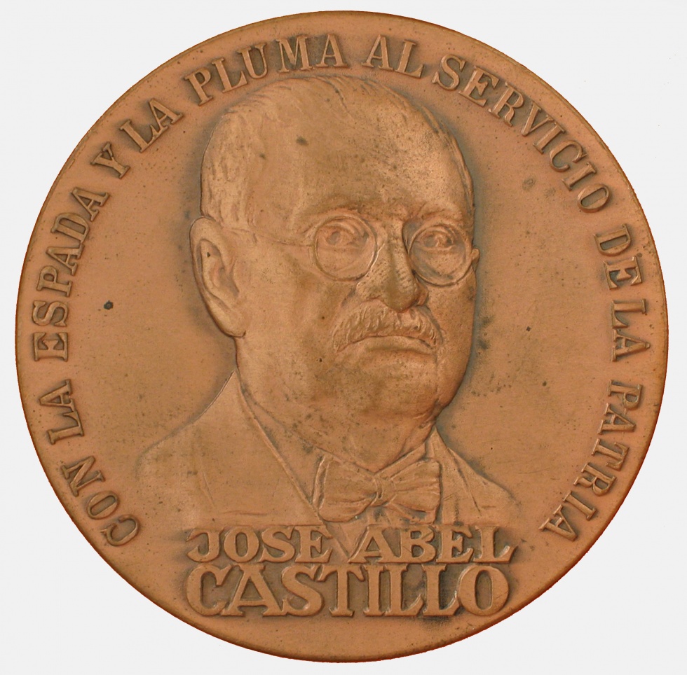 Medaille Jose Abel Castillo, 1884-1959 (Museen der Stadt Lüdenscheid CC BY-NC-SA)