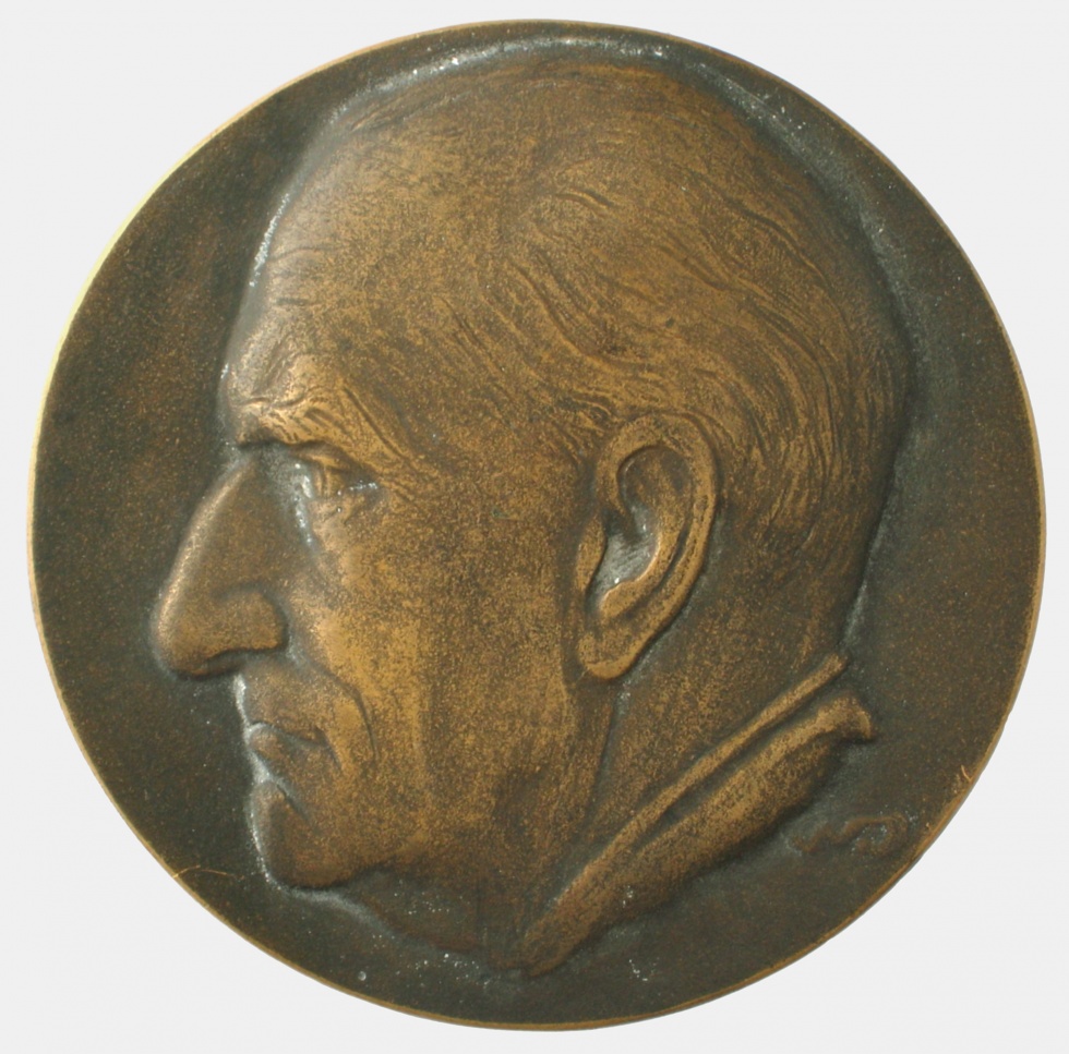 Medaille Leo Zimmermann Dr. Med. (Museen der Stadt Lüdenscheid CC BY-NC-SA)