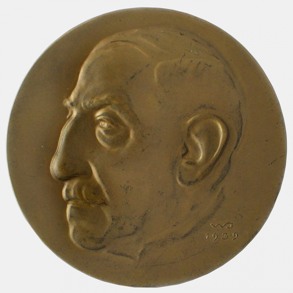 Medaille August Steinhauer (Museen der Stadt Lüdenscheid CC BY-NC-SA)