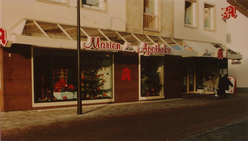 Foto der Marien-Apotheke in Marsberg (Heimatmuseum der Stadt Marsberg CC BY-NC-SA)
