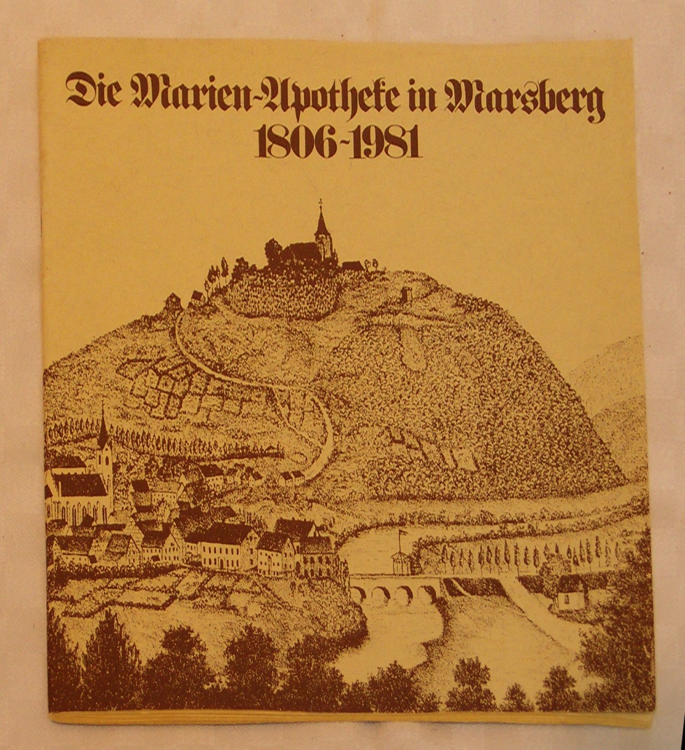 Heft &quot;Die Marien-Apotheke in Marsberg 1806-1981&quot; (Heimatmuseum der Stadt Marsberg CC BY-NC-SA)
