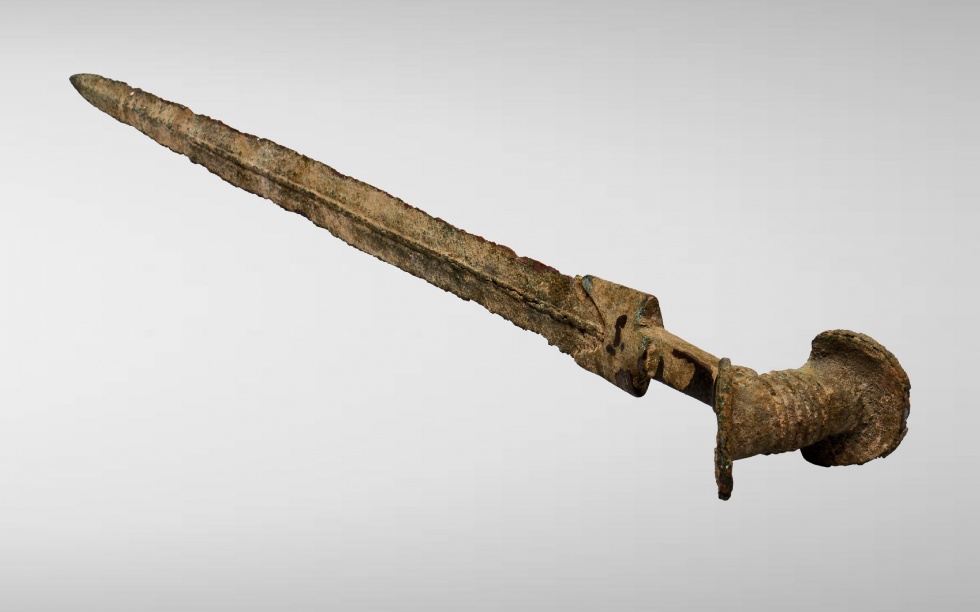 Bronzeschwert (Archäologisches Museum der WWU Münster CC BY-NC-SA)