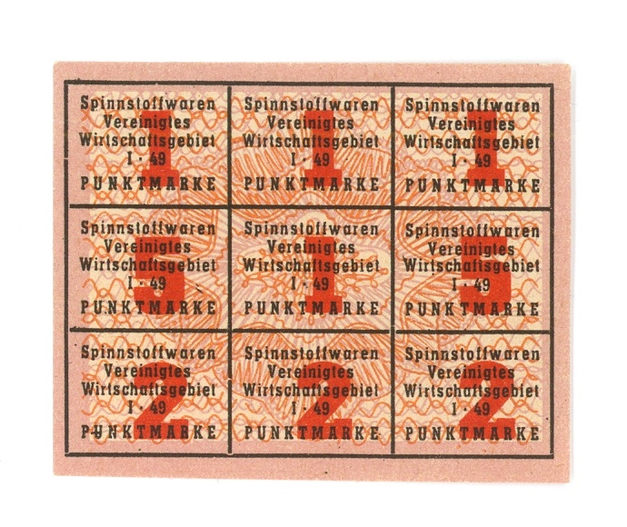 Punktmarken für Spinnstoffware (Hellweg-Museum Unna CC BY-NC-SA)