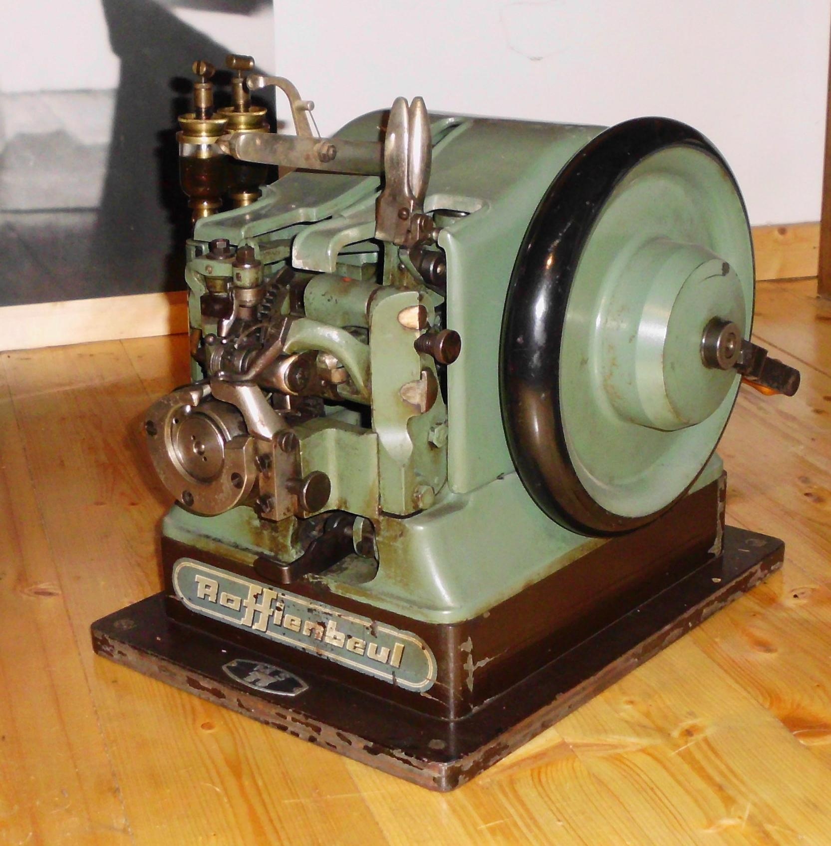 Doppelmaschine "Rafflenbeul" (DampfLand Leute - Museum Eslohe CC BY-NC-SA)