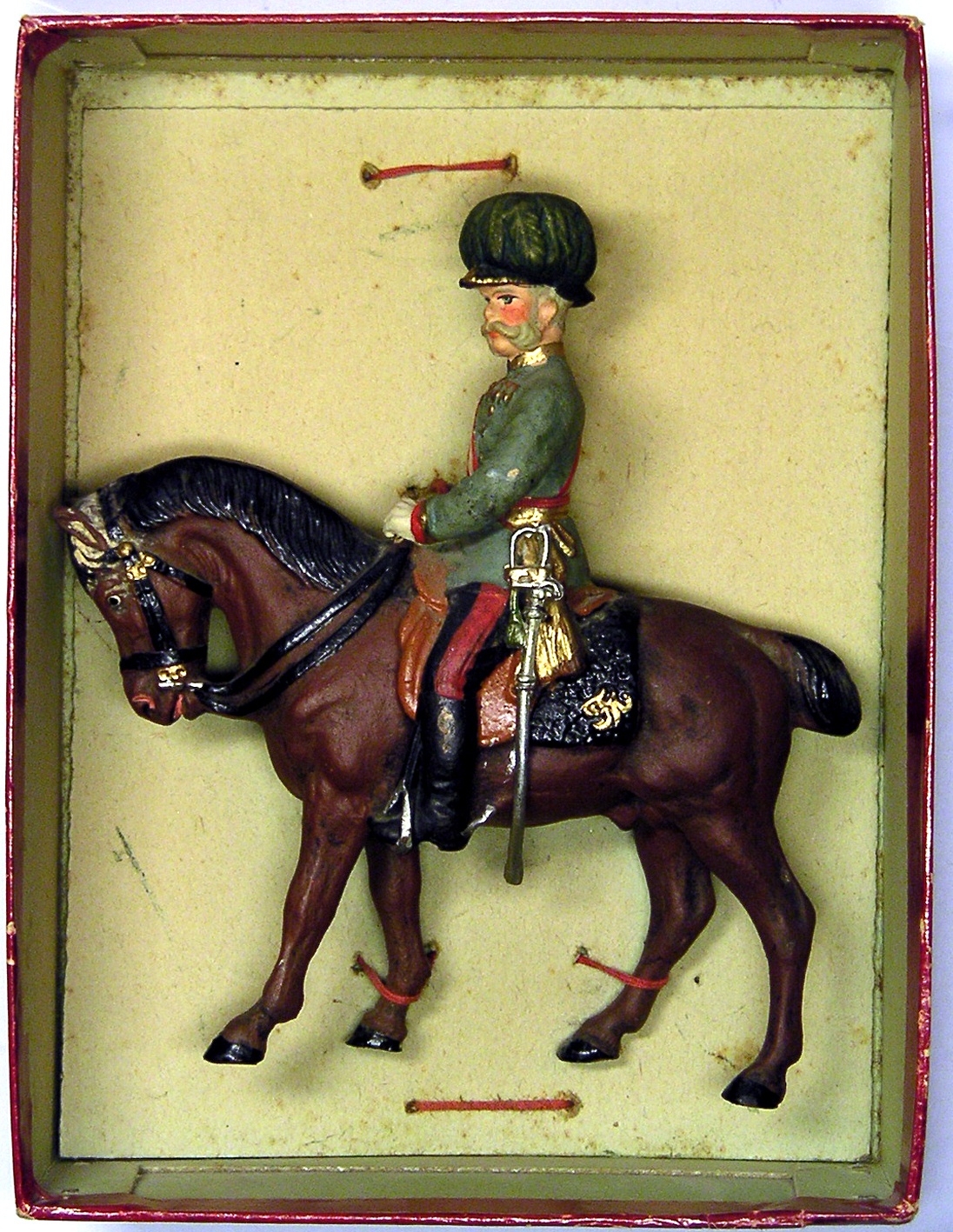 Figur des Kaisers Franz Joseph I. von Österreich (Westfälisches Pferdemuseum CC BY-NC-SA)