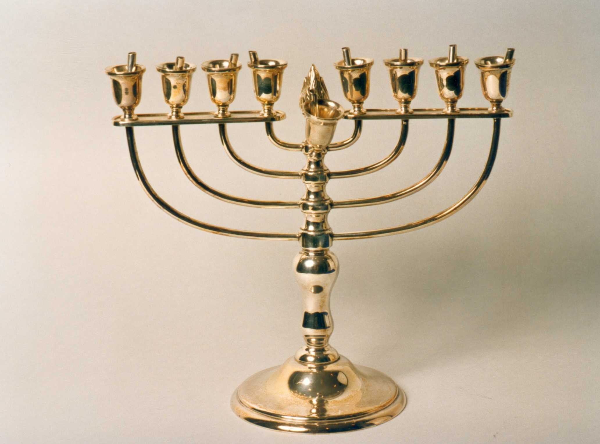 Chanukkaleuchter (Jüdisches Museum Westfalen Dorsten CC BY-NC-SA)