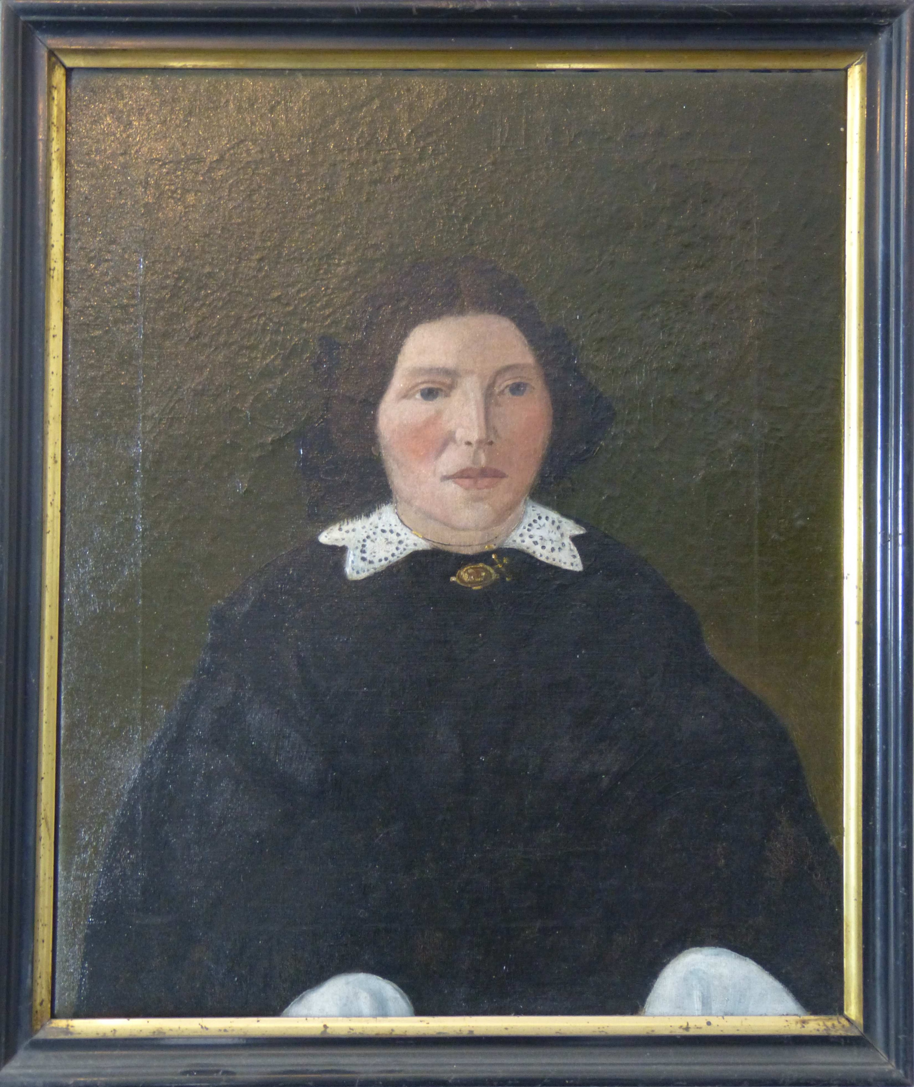 Gemälde Frauenportrait (Städt. Hellweg-Museum Geseke CC BY-NC-SA)
