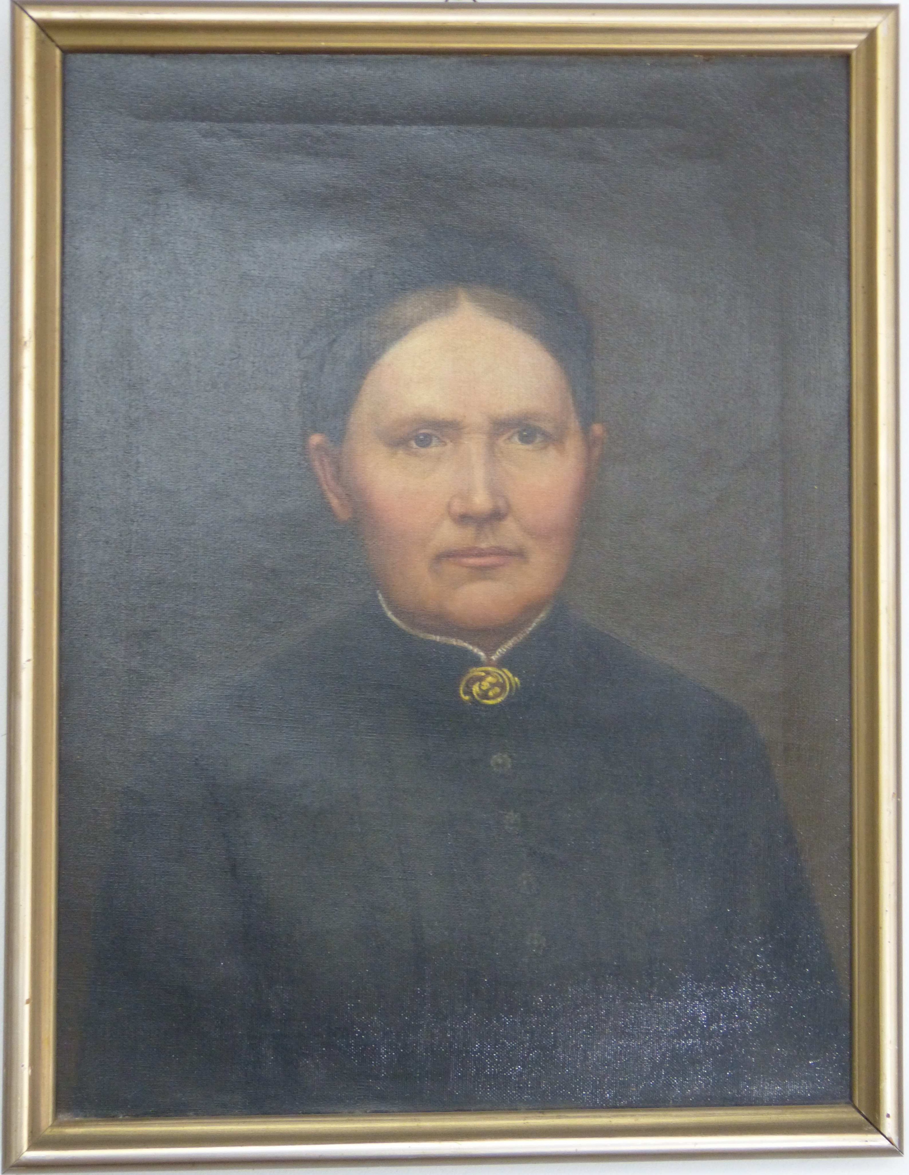 Gemälde "Ehefrau Haken" (Städt. Hellweg-Museum Geseke CC BY-NC-SA)