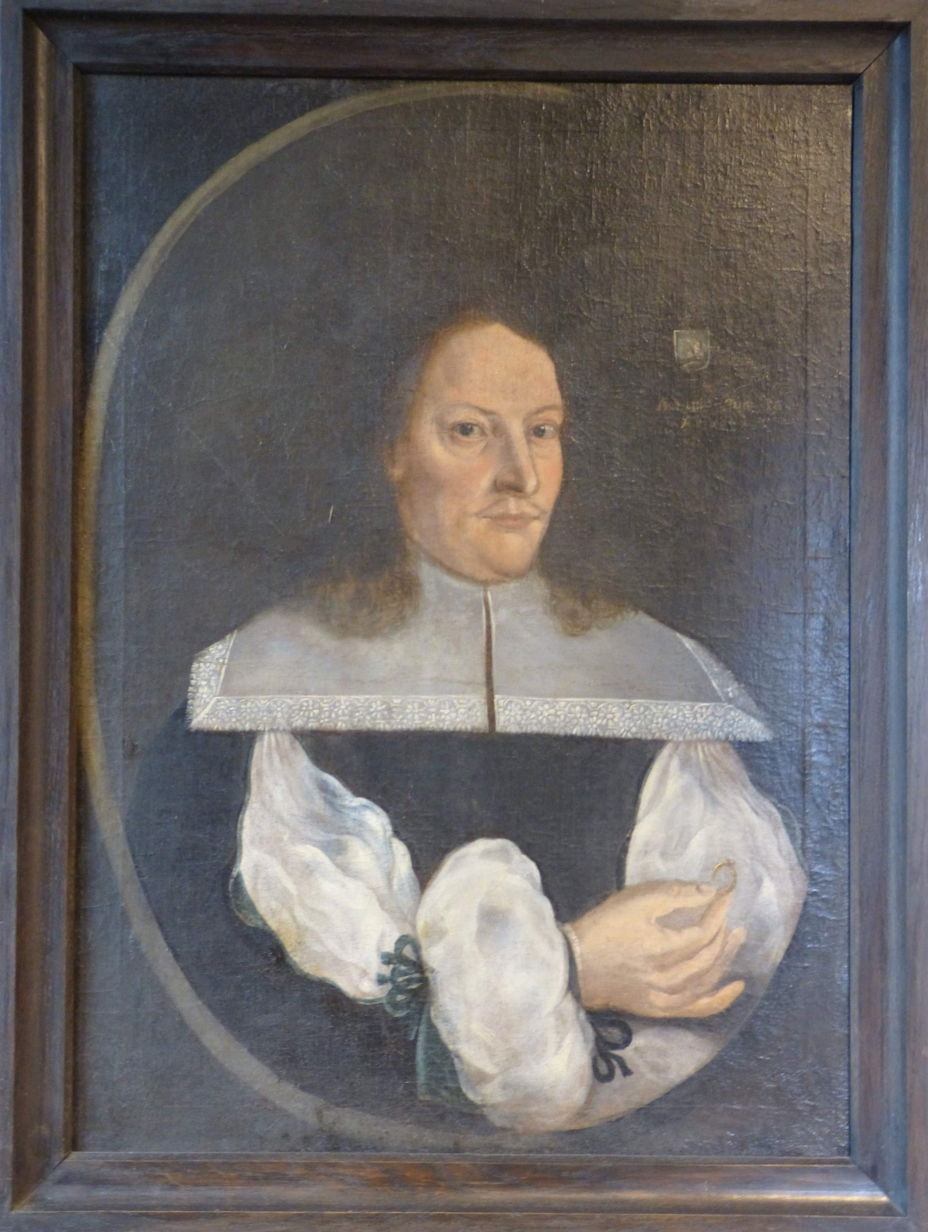 Gemälde - Portrait eines Mannes mit einem Ring (Städt. Hellweg-Museum Geseke CC BY-NC-SA)