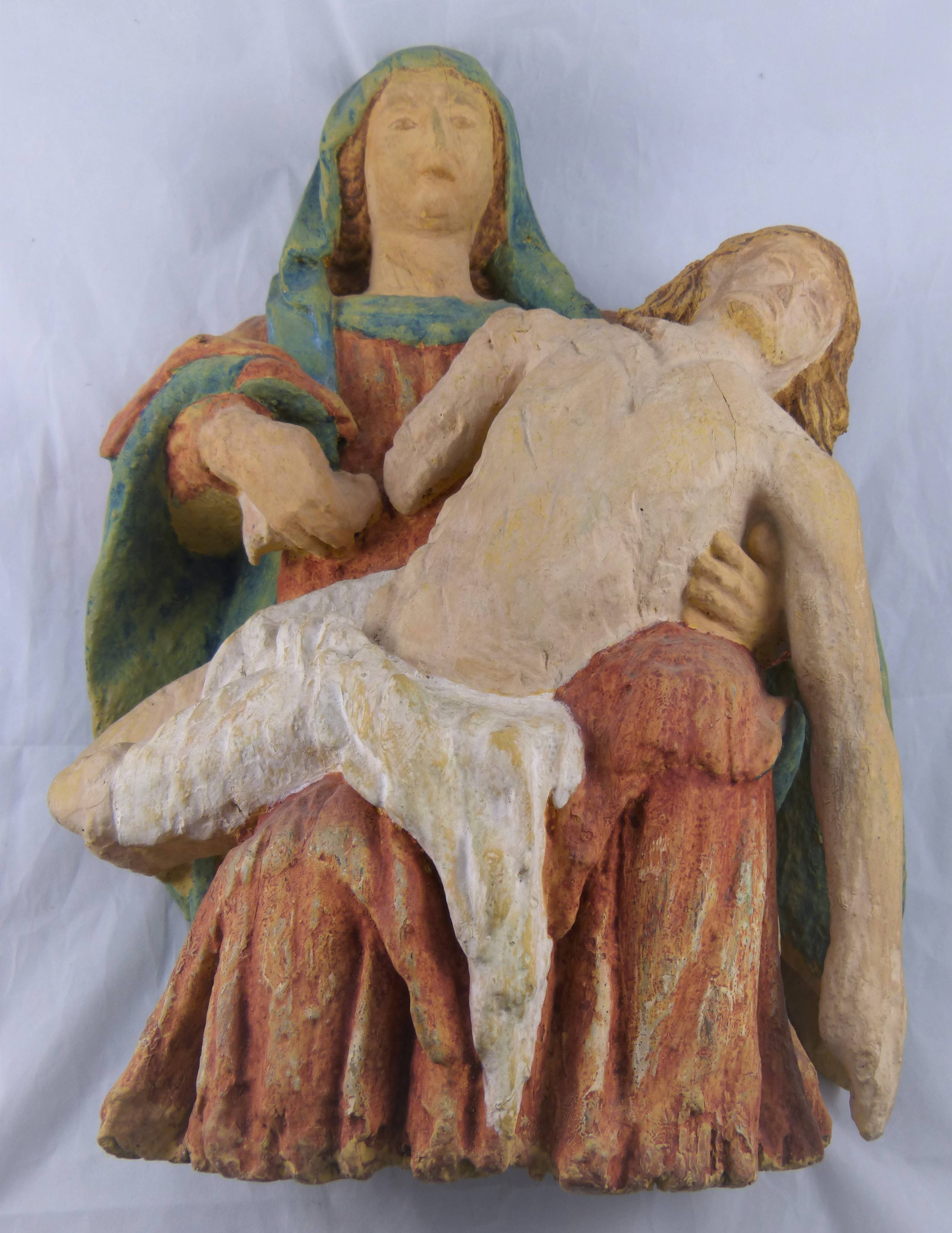Skulptur Pietà (Städt. Hellweg-Museum Geseke CC BY-NC-SA)