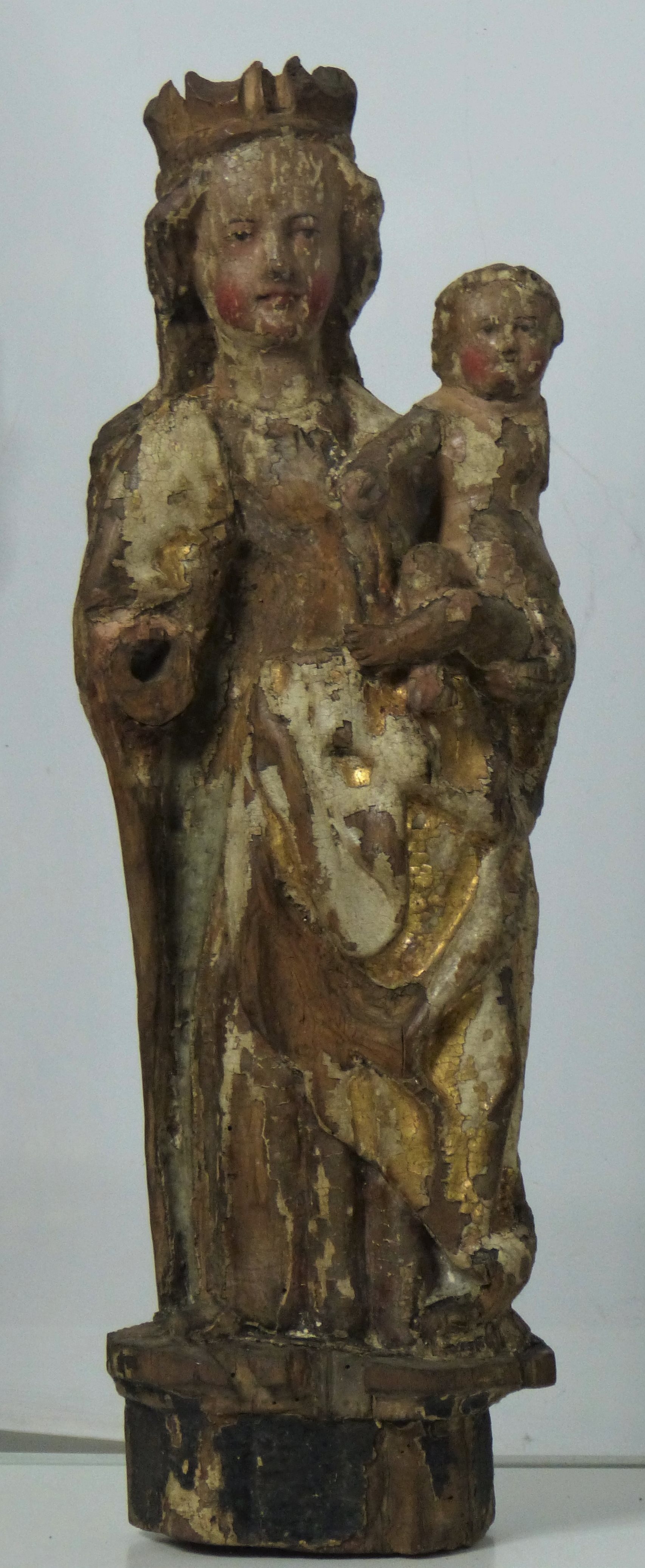 Skulptur - Madonna mit Kind (Städt. Hellweg-Museum Geseke CC BY-NC-SA)