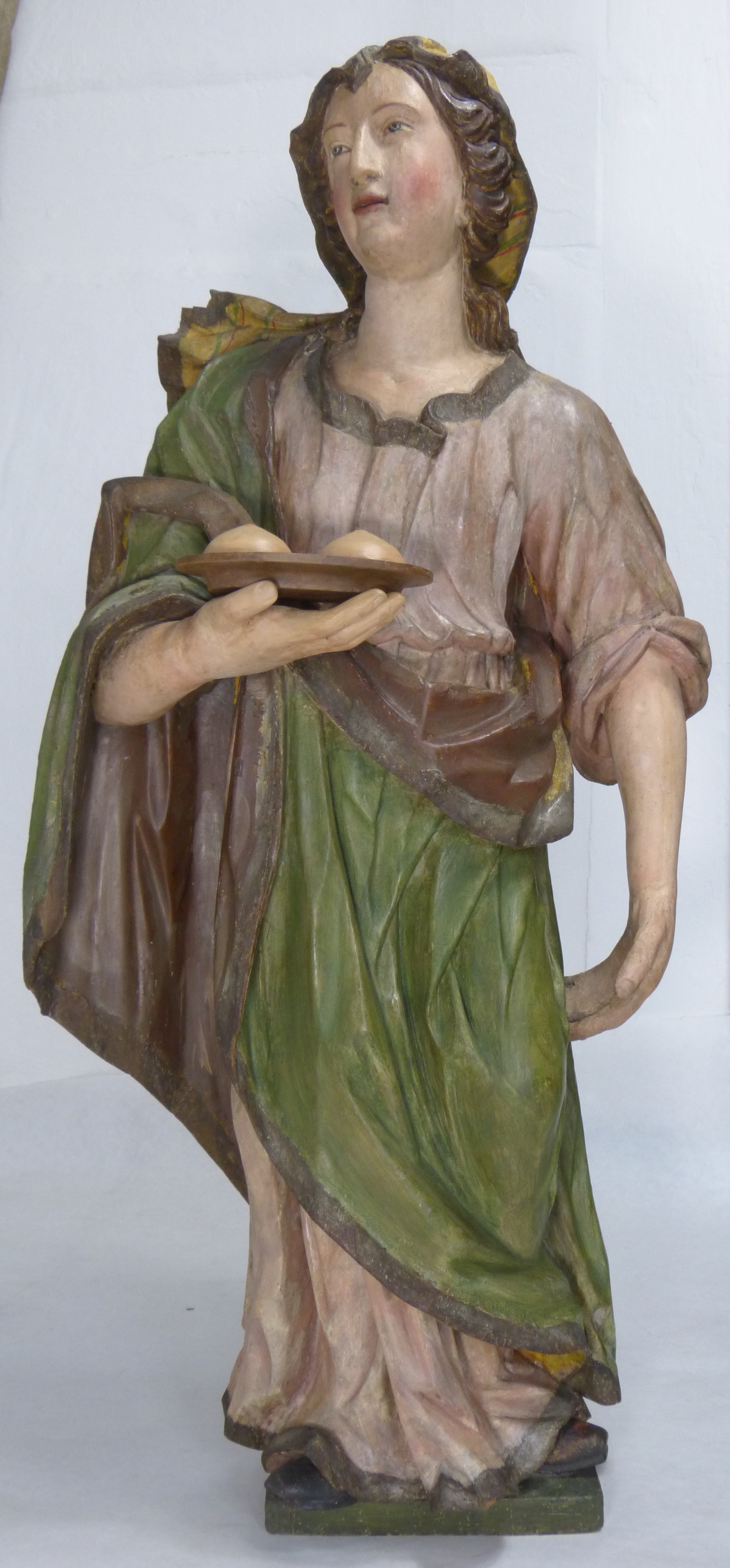 Skulptur der Heiligen Agatha (Städt. Hellweg-Museum Geseke CC BY-NC-SA)