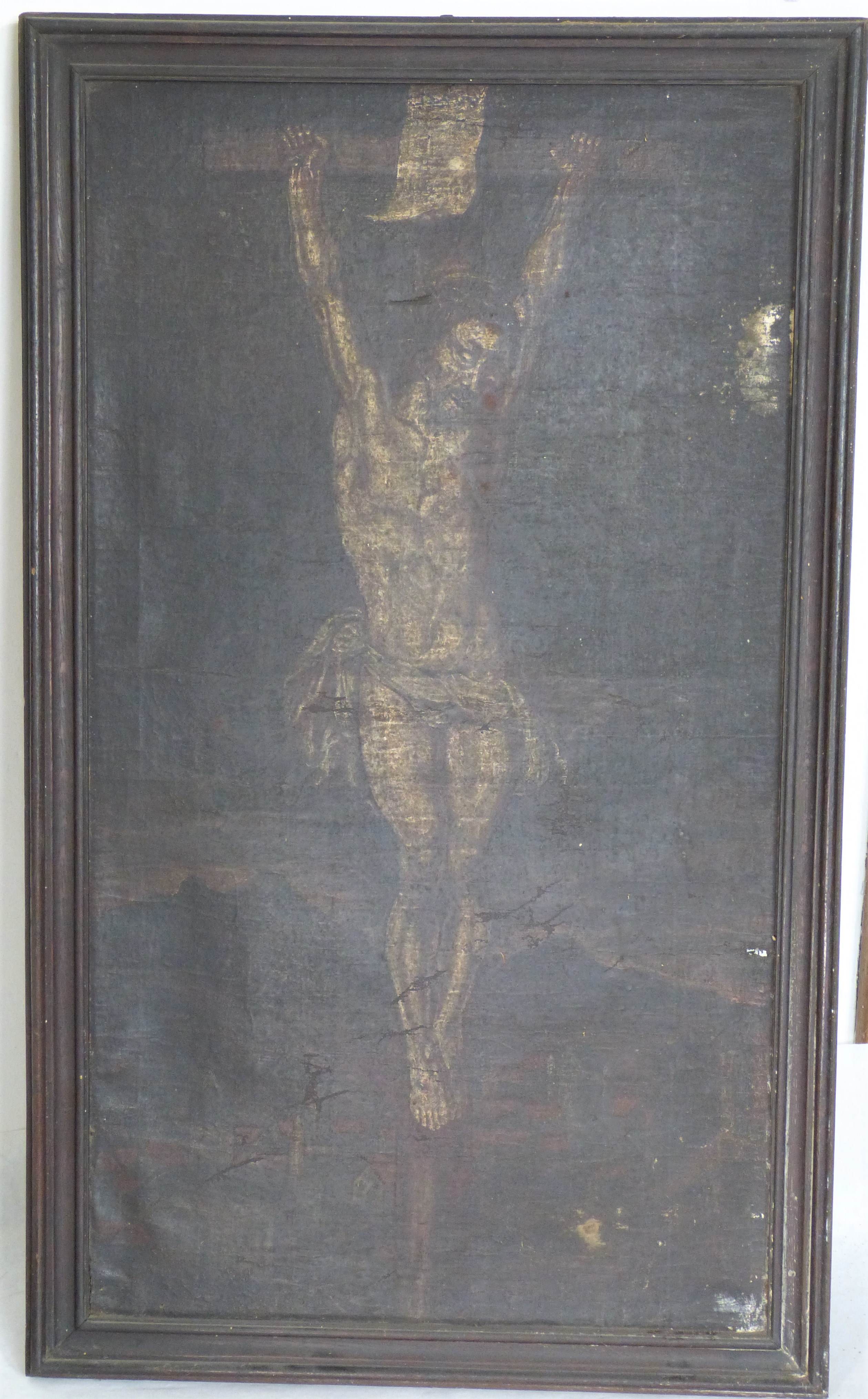 Gemälde - Christus am Kreuz (Städt. Hellweg-Museum Geseke CC BY-NC-SA)