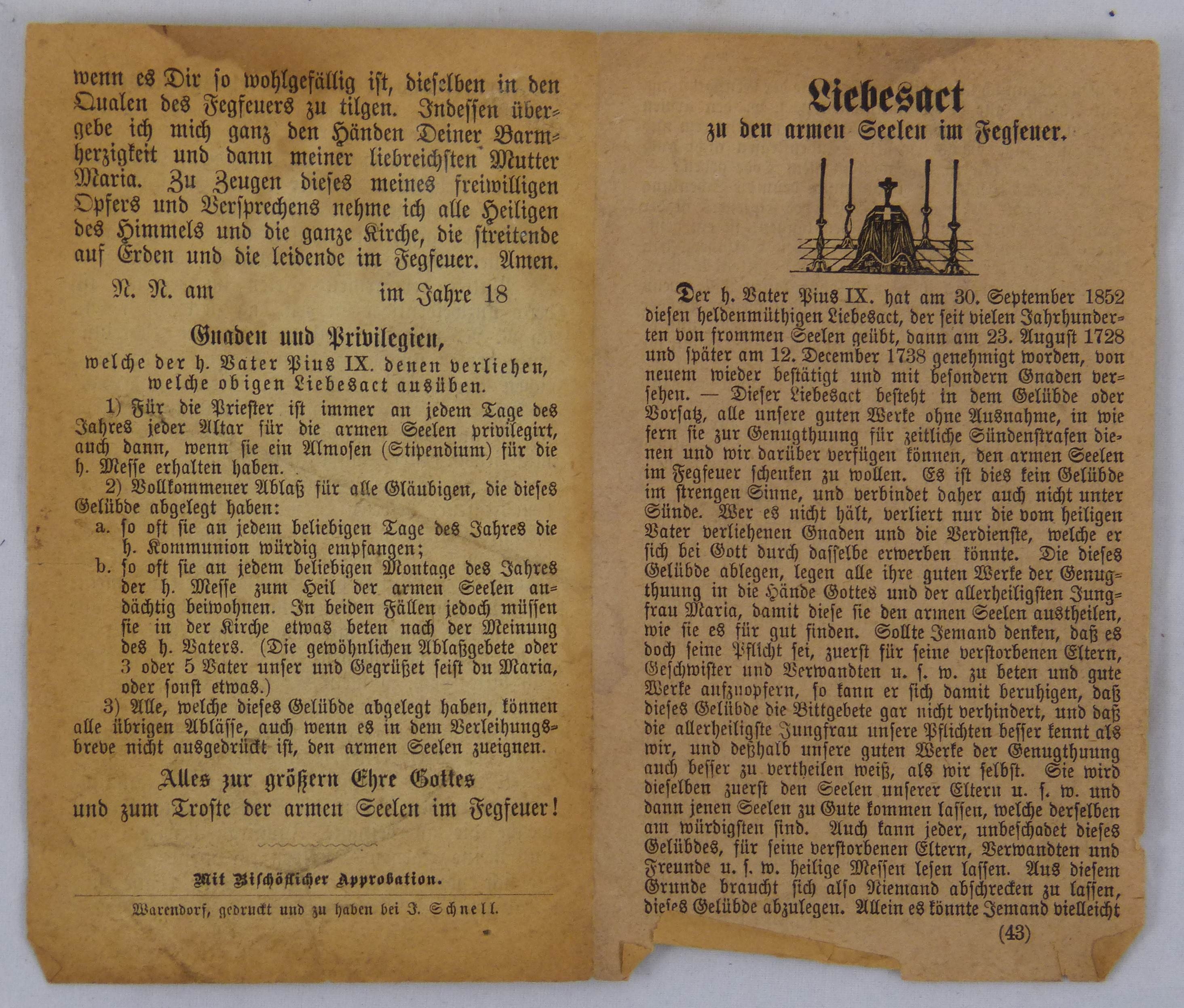 Einzelblatt (Städt. Hellweg-Museum Geseke CC BY-NC-SA)