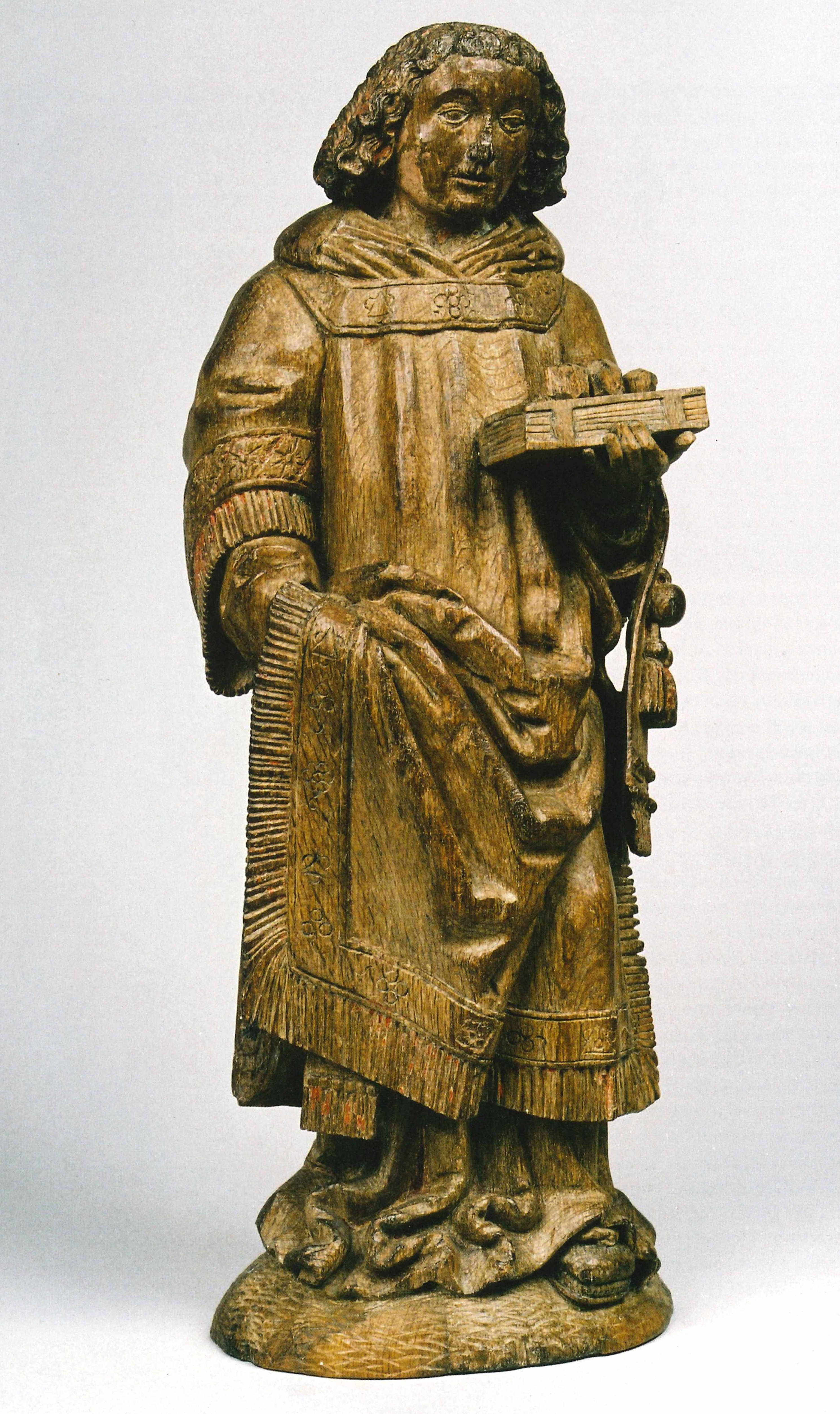 Skulptur Diakon (Hl. Stephanus?) (Südsauerlandmuseum Attendorn CC BY-NC-SA)