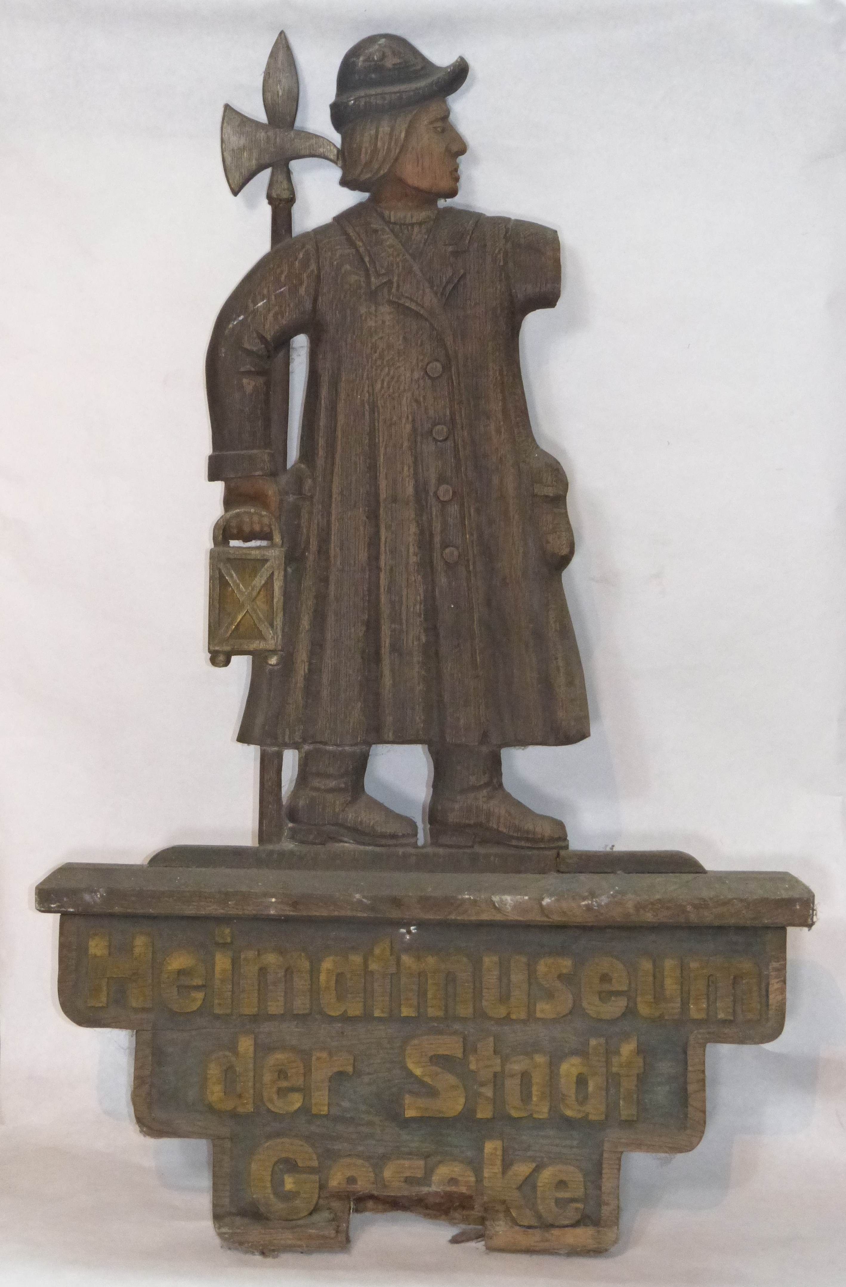 Naseschild "Heimatmuseum der Stadt Geseke" (Städt. Hellweg-Museum Geseke CC BY-NC-SA)