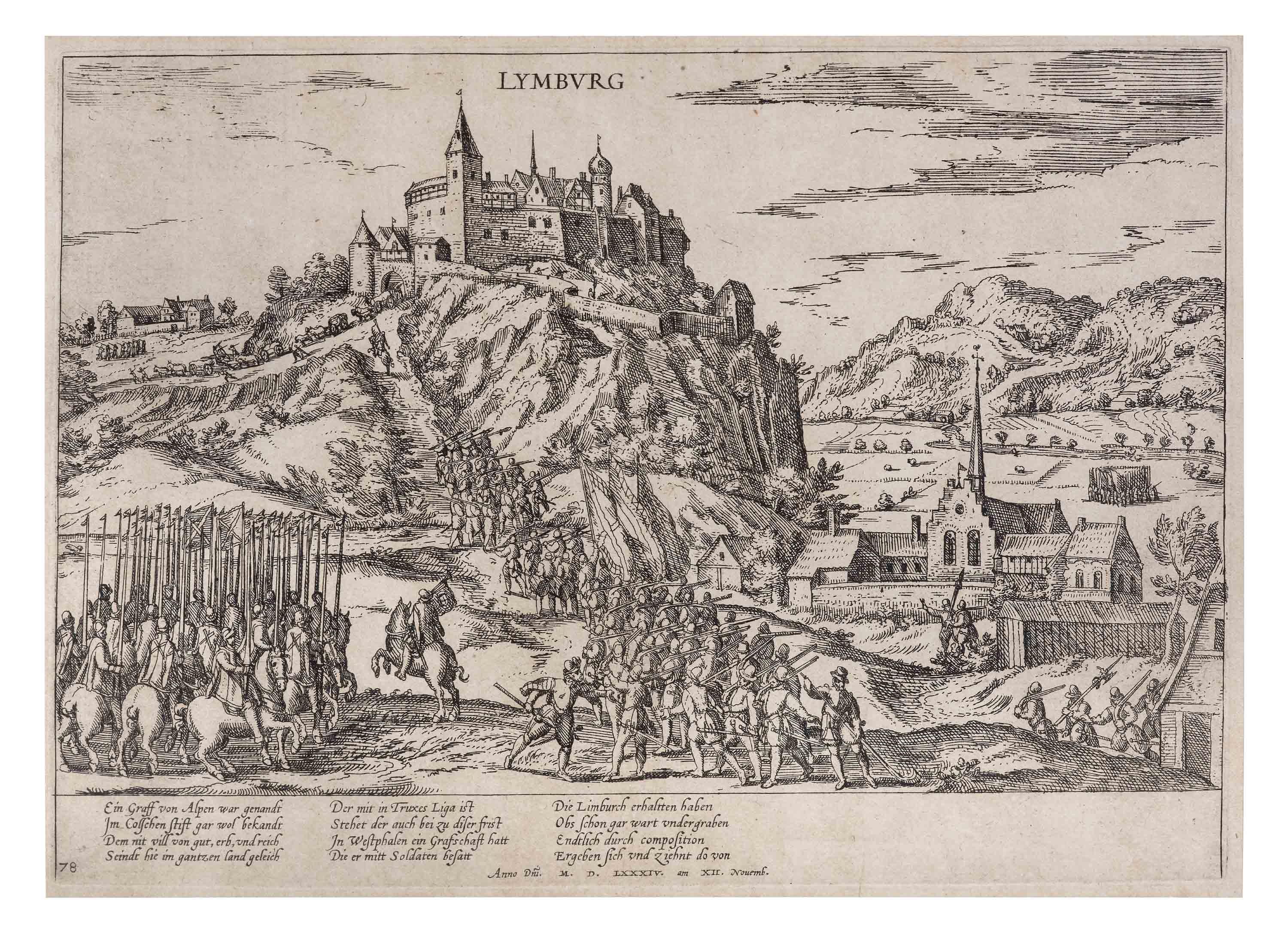 Übergabe der Limburg 1584 (Stadtmuseum Hagen RR-R)