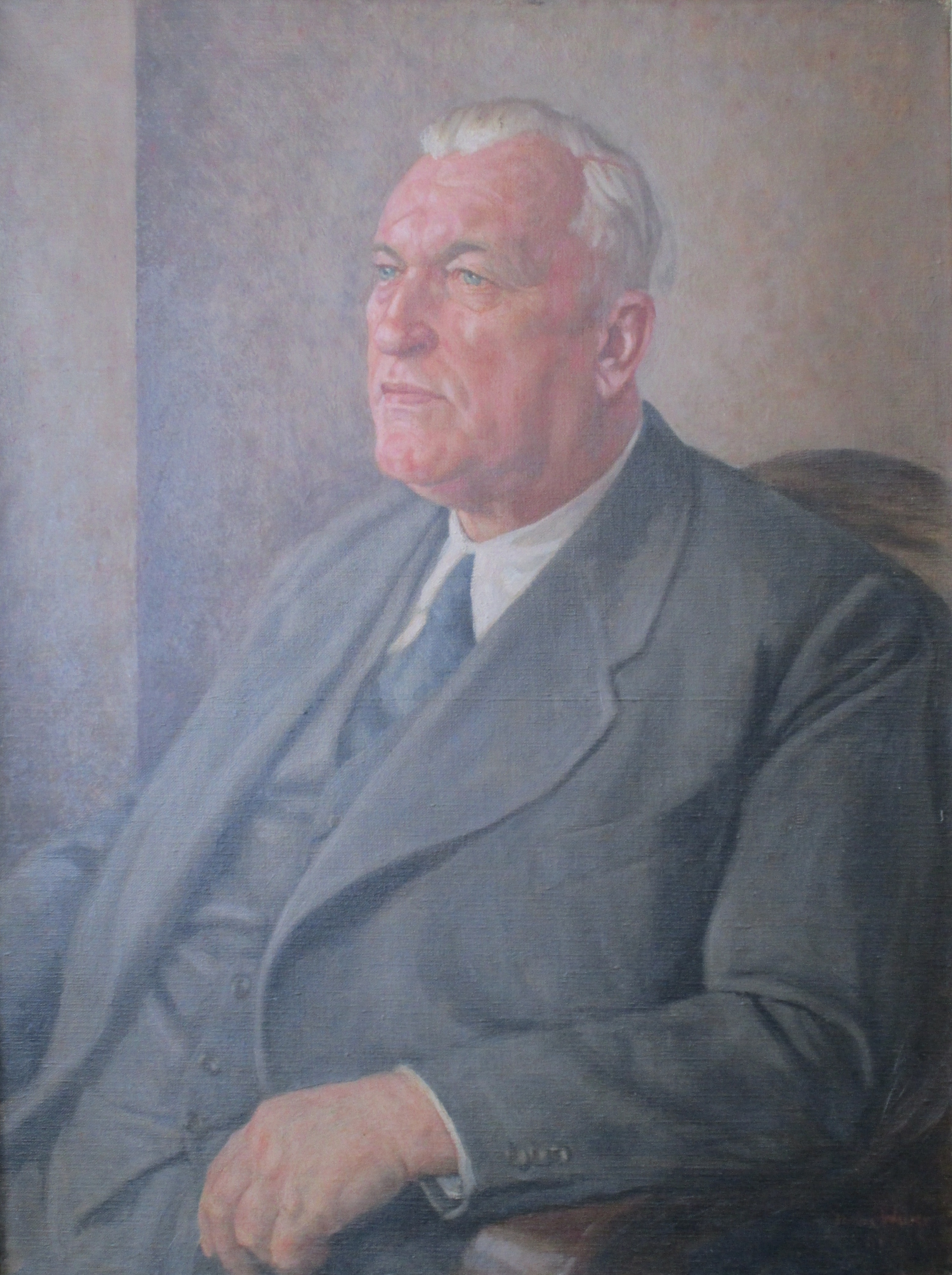 Portrait Hugo C. Borbeck (1881 - 1956) (Arbeitsgemeinschaft Zeppelinstadt Werdohl CC BY-NC-SA)