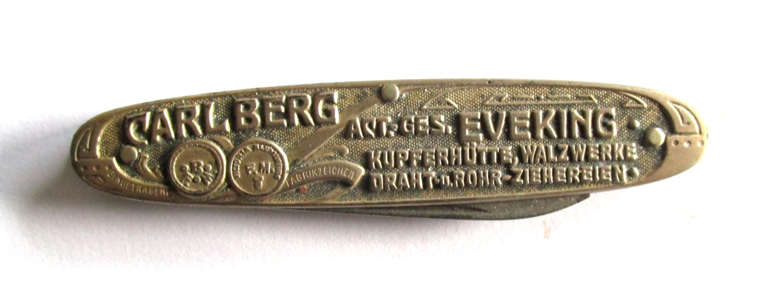 Werbetaschenmesser der Carl Berg AG, Eveking (M.-A. Trappe CC BY-NC-SA)