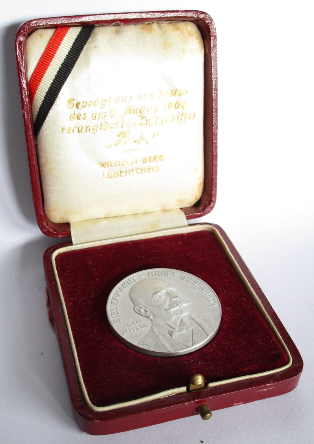 Zeppelin-Medaille aus den Resten des LZ 4 - Z II (Geplant) (M.-A. Trappe CC BY-NC-SA)