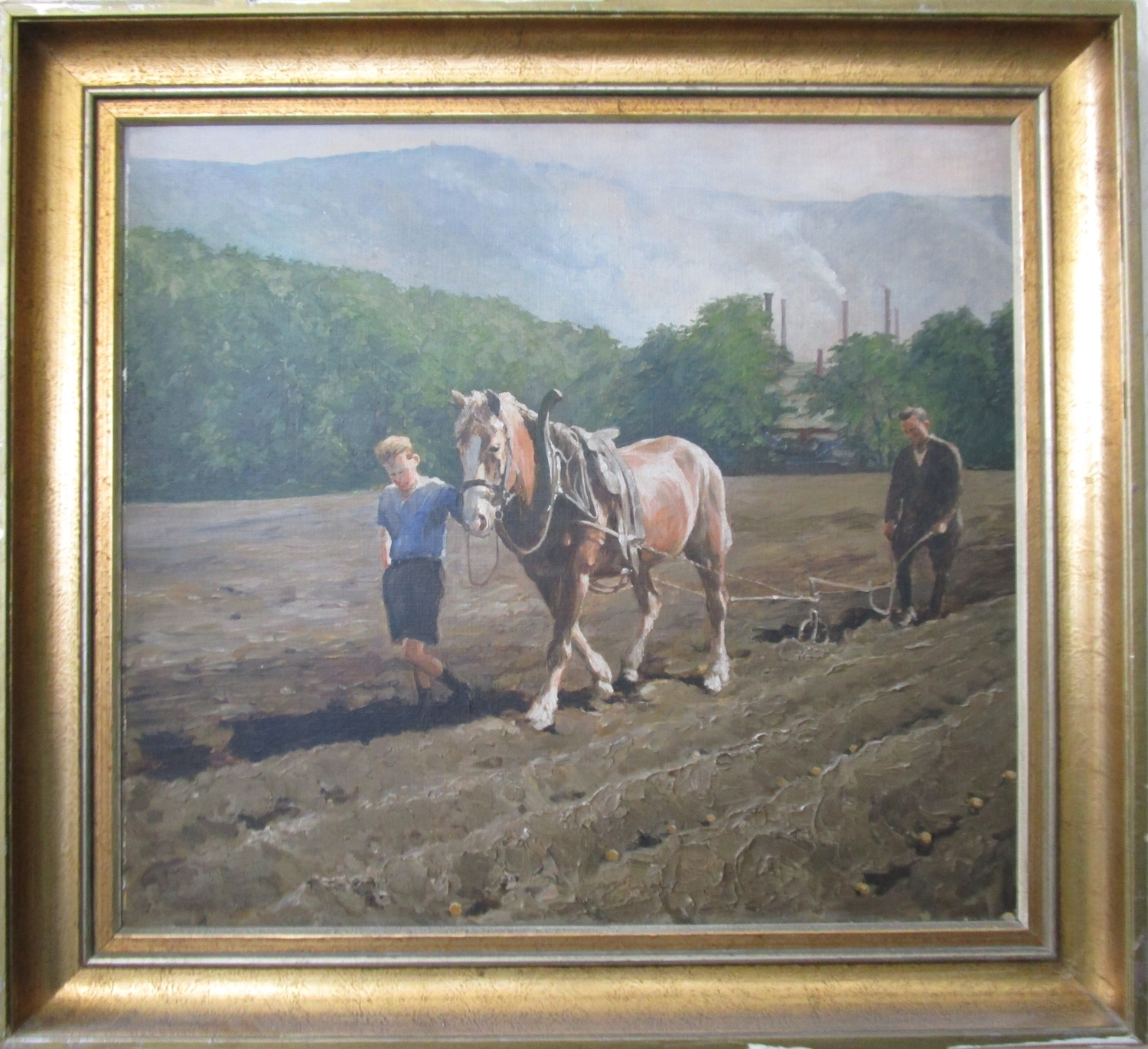 M. L. Elsner von Gronow: Landwirtschaft im Industriegebiet, um 1940/41 (M.-A. Trappe CC BY-NC-SA)