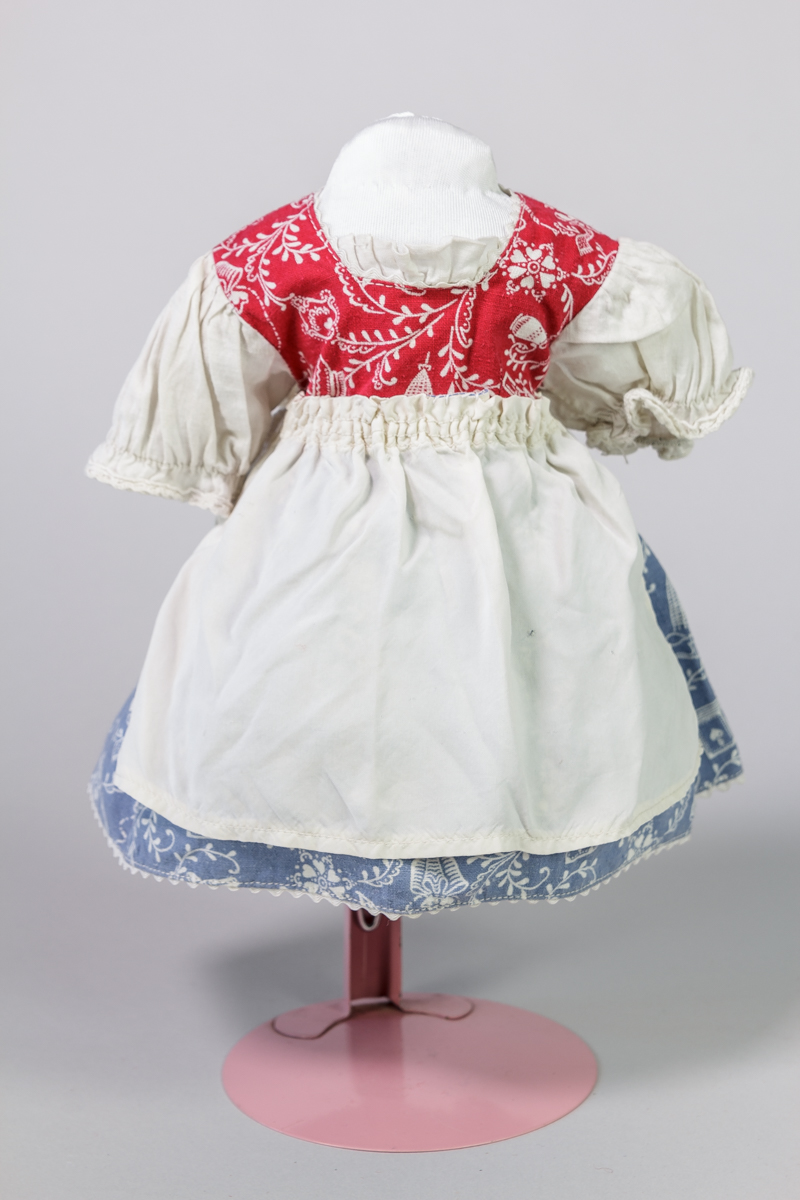 Puppenschürze zum Kleid Inv. Nr. R1931/001a (Stadtmuseum Lippstadt RR-F)