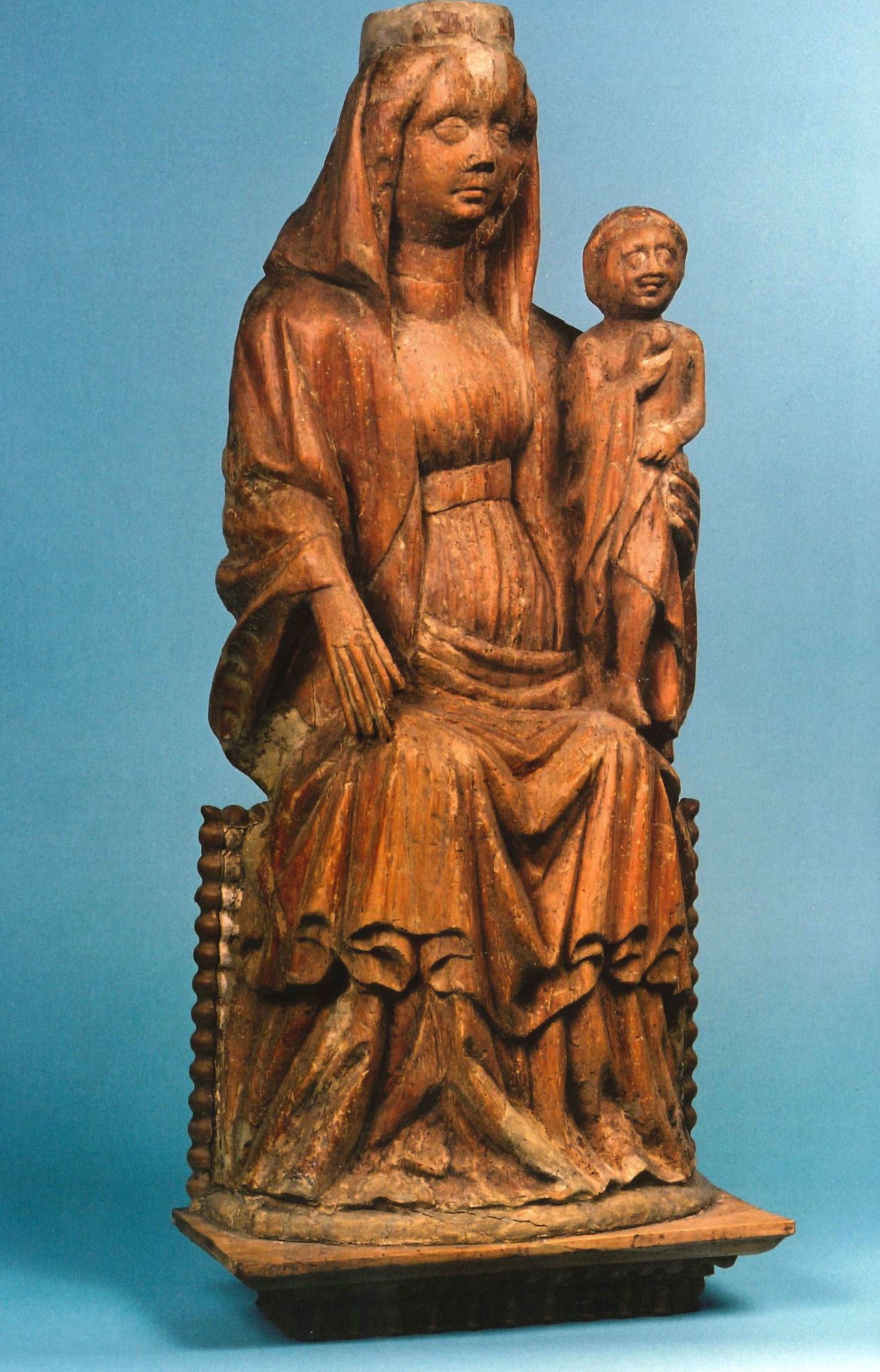 Skulptur Thronende Muttergotttes (Südsauerlandmuseum Attendorn CC BY-NC-SA)