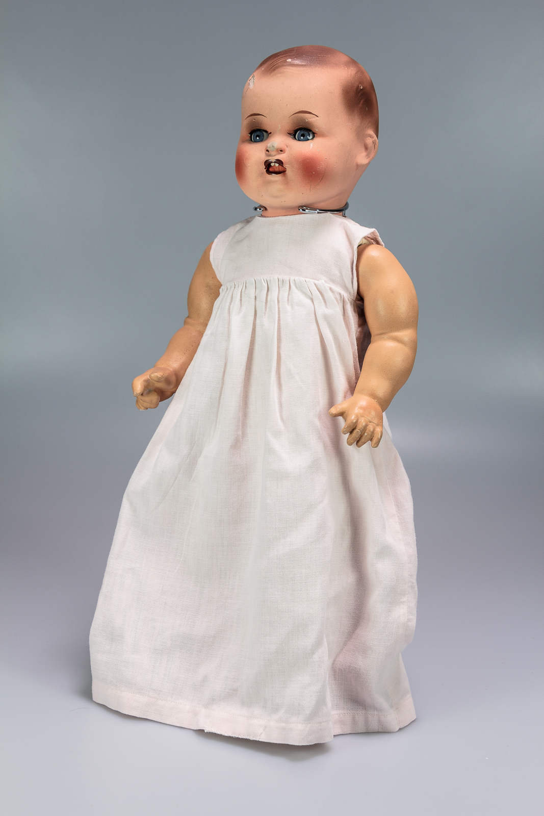 Puppenunterkleid zum Puppentaufkleid Inv. Nr. 5605 (Stadtmuseum Lippstadt RR-F)