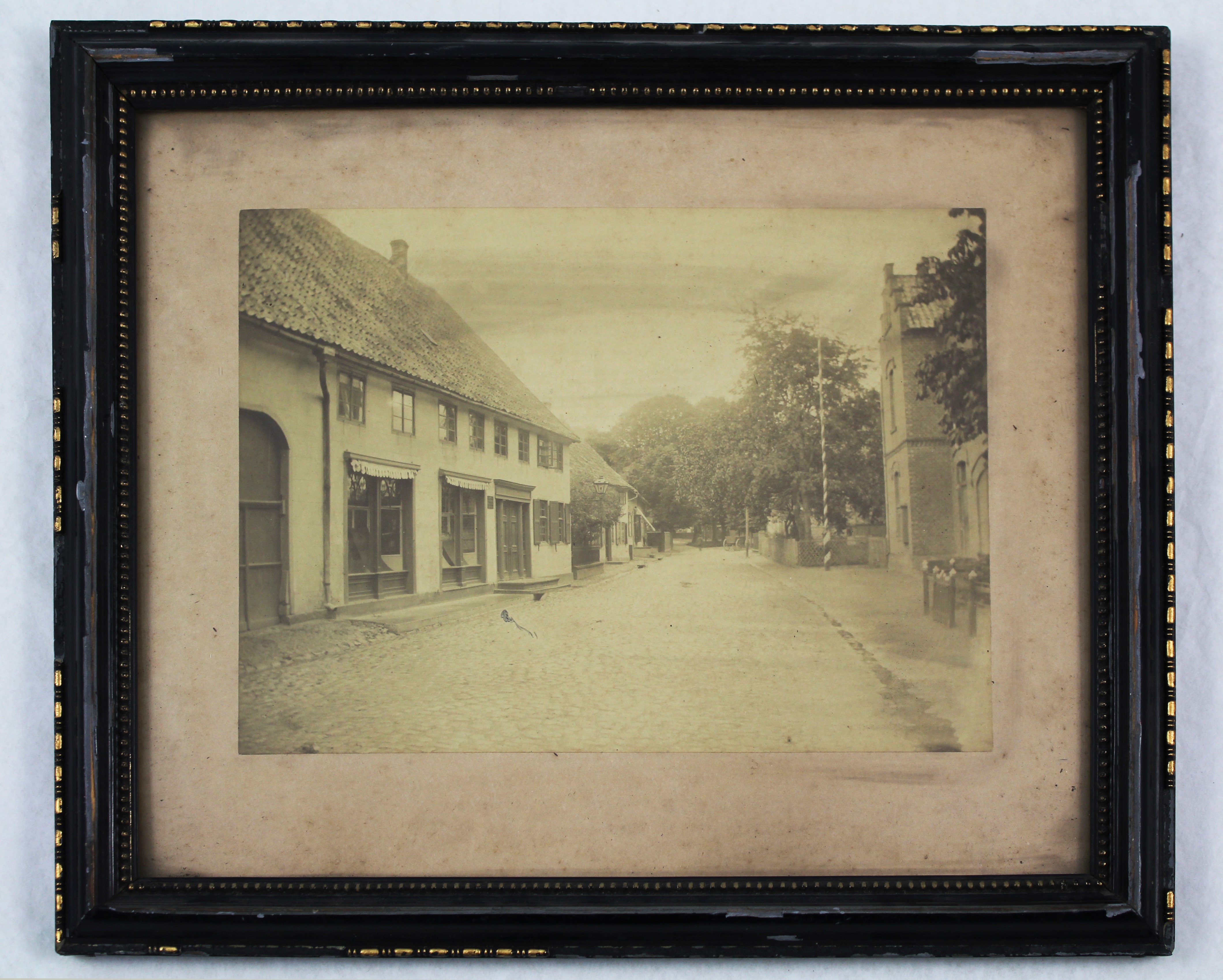 Fotografie einer breiten Straße in Unna (Hellweg-Museum Unna CC BY-NC-SA)