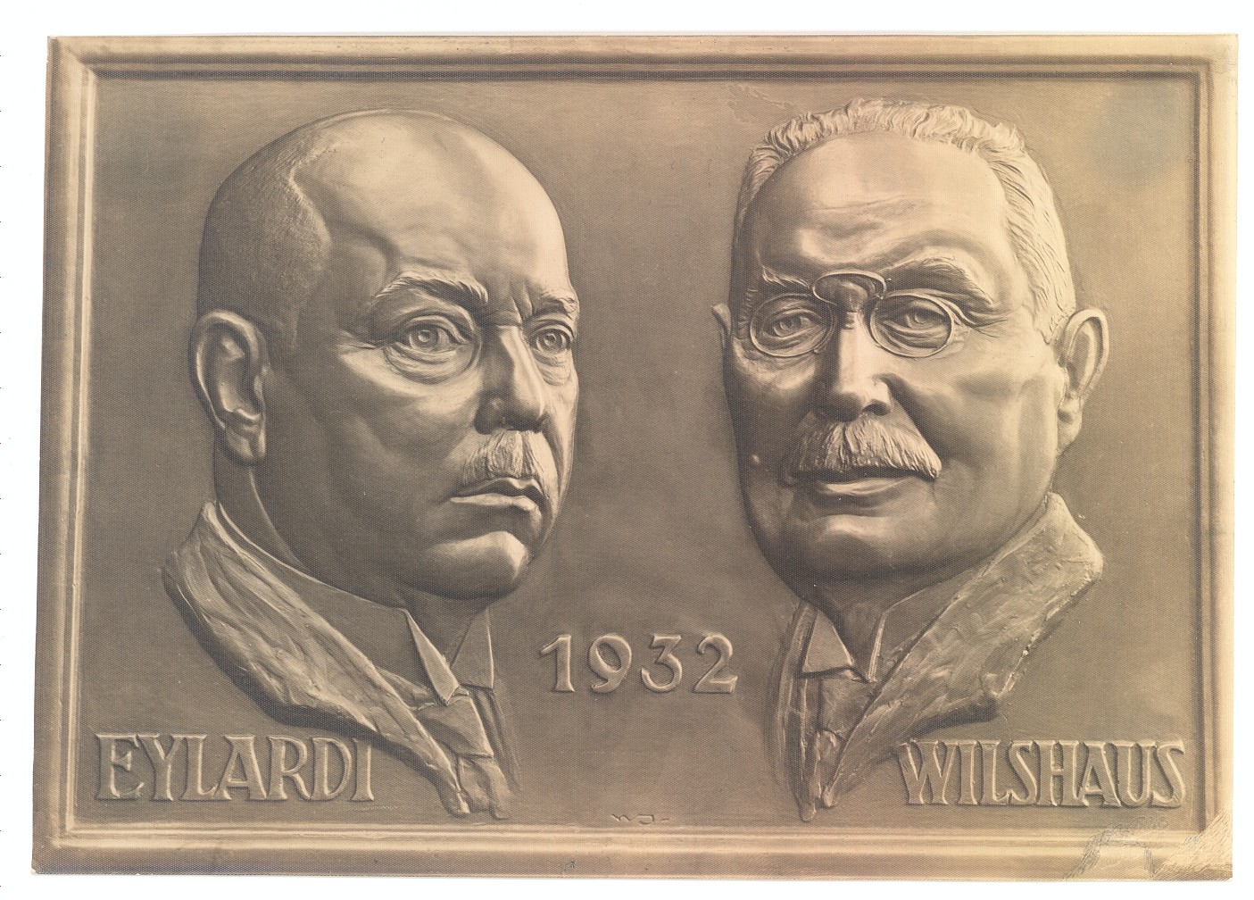 Porträts Otto Eylardis und Friedrich Wilshaus (Hellweg-Museum Unna CC BY-NC-SA)