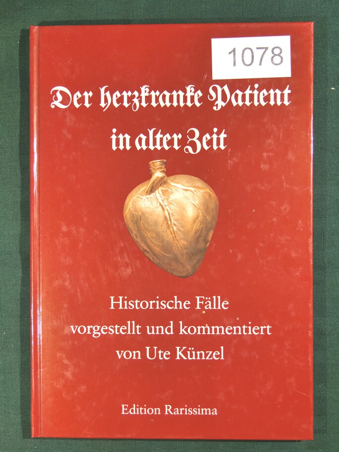 Buch "Der herzkranke Patient in alter Zeit" (Heimatverein Burgsteinfurt CC BY-NC-SA)
