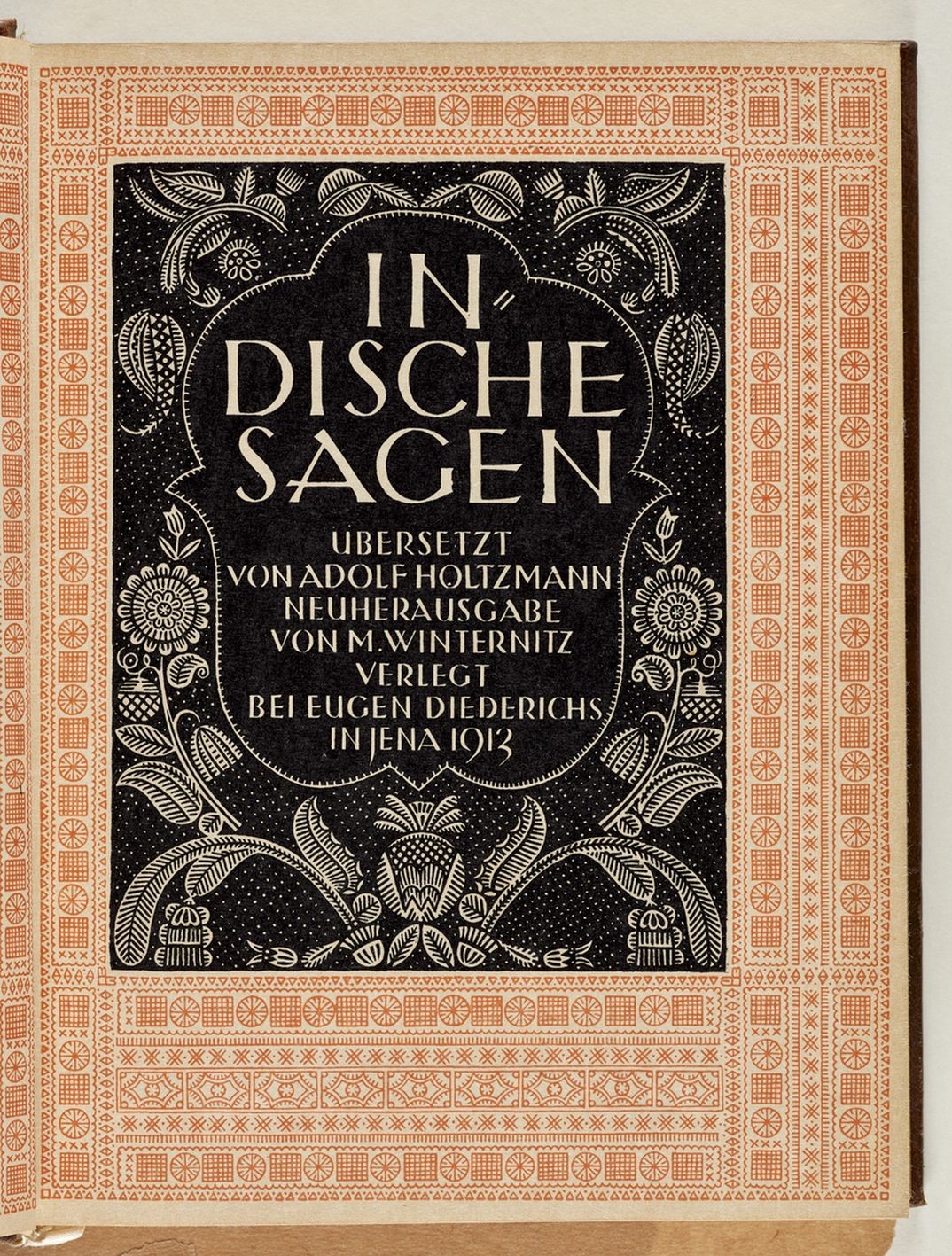 Buch "Indische Sagen" (Museum für Kunst und Kulturgeschichte der Stadt Dortmund CC BY-NC-SA)