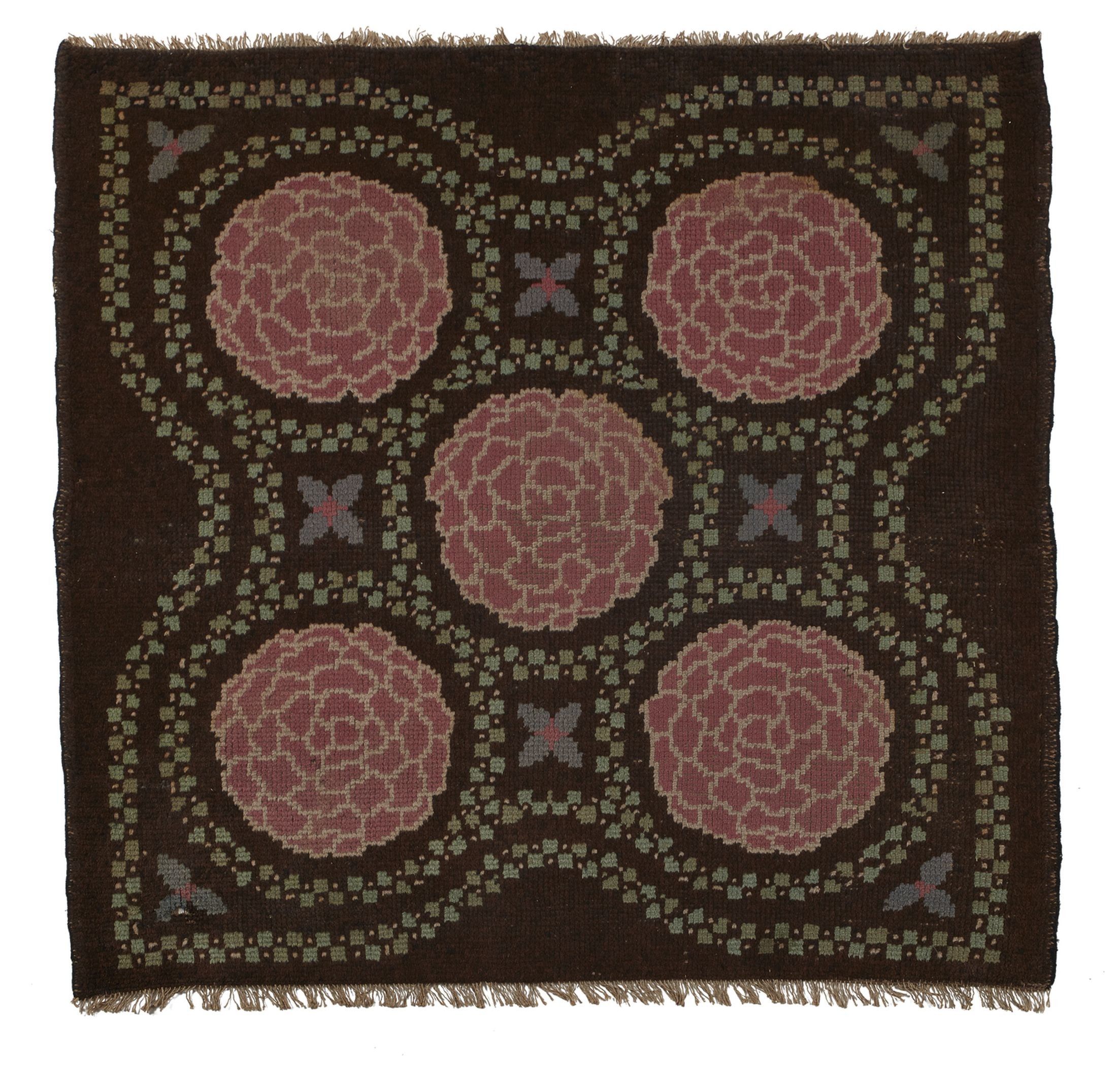 Teppich mit geblümten Muster (Museum für Kunst und Kulturgeschichte der Stadt Dortmund CC BY-NC-SA)