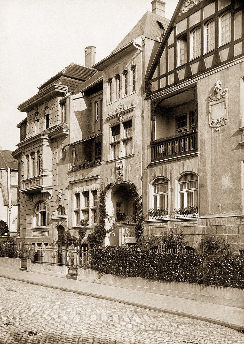Foto: Wohnhäuser Raesfeldstraße 30 und 32 (Stadtmuseum Münster CC BY-NC-SA)