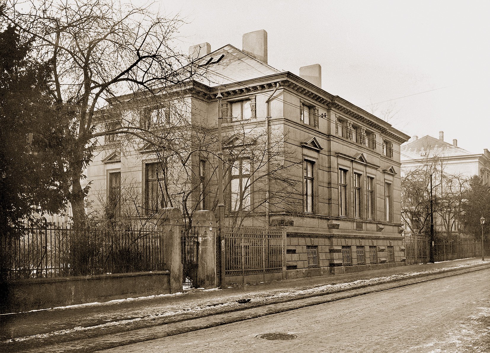Foto: Wohnhaus des Physikers Wilhelm Hittorf, Rudolf-von-Langen-Straße 11 (Stadtmuseum Münster CC BY-NC-SA)