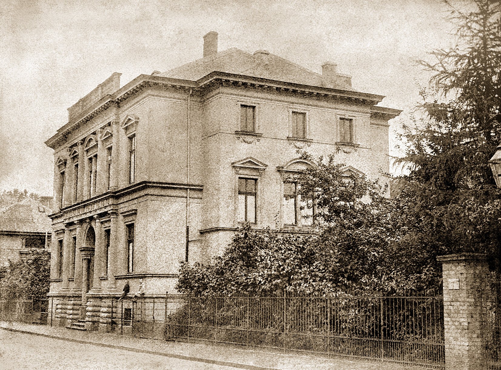 Foto: Villa Kerstiens, Rudolf-von-Langen-Straße 15 (Stadtmuseum Münster CC BY-NC-SA)