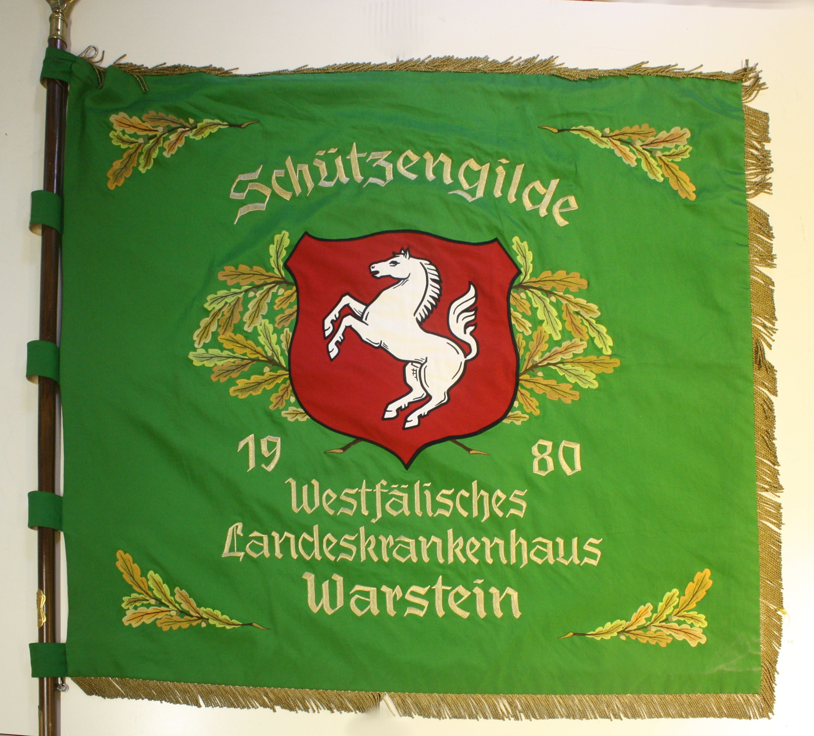 Schützenfahne (LWL-Psychiatriemuseum Warstein CC BY-NC-SA)