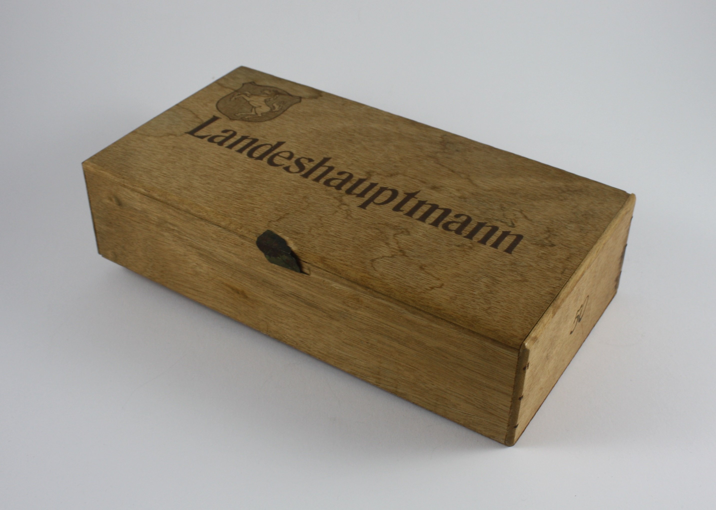 Zigarrenkiste "Landeshauptmann" (LWL-Psychiatriemuseum Warstein CC BY-NC-SA)