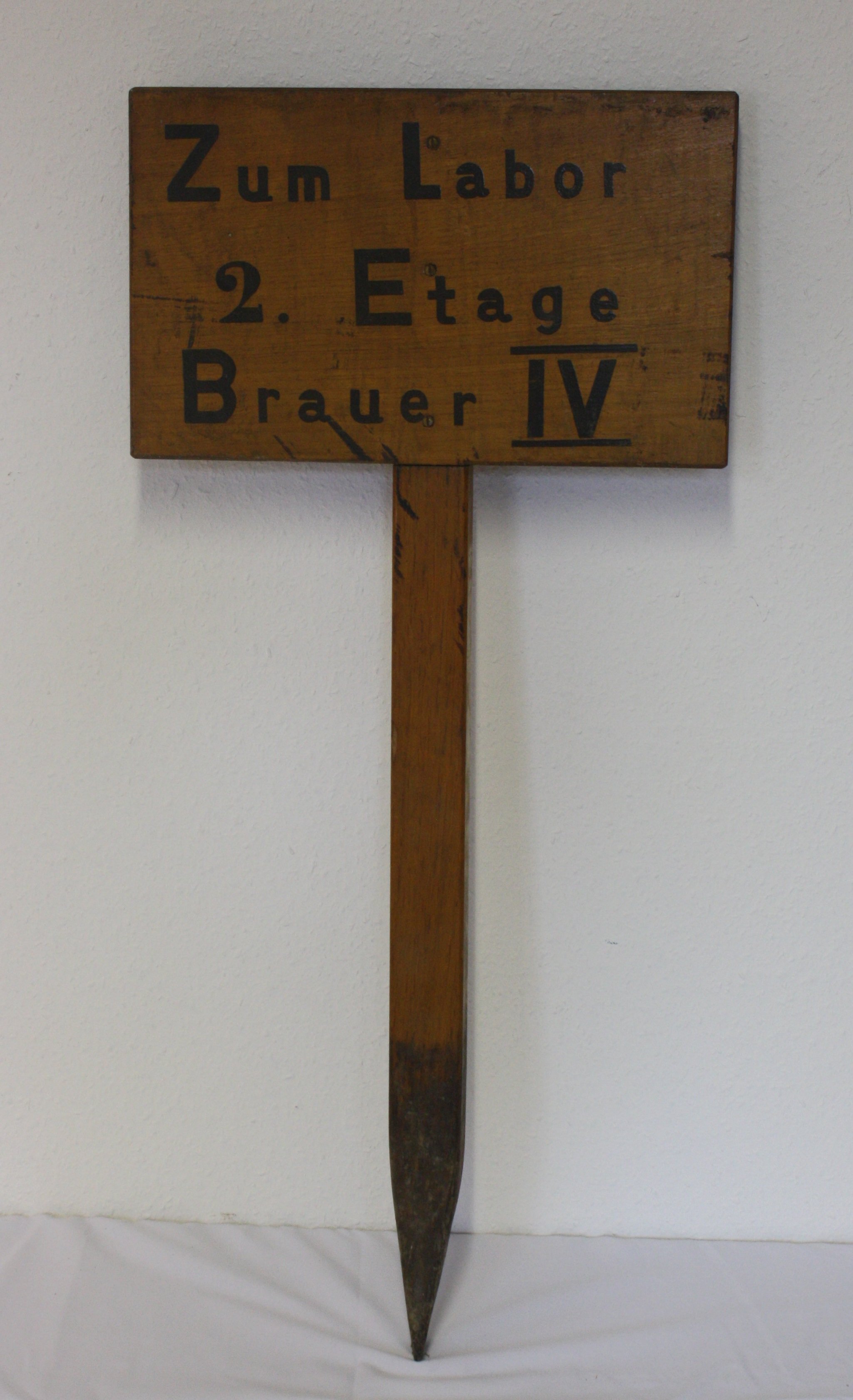 Wegweiser Haus Brauer (LWL-Psychiatriemuseum Warstein CC BY-NC-SA)
