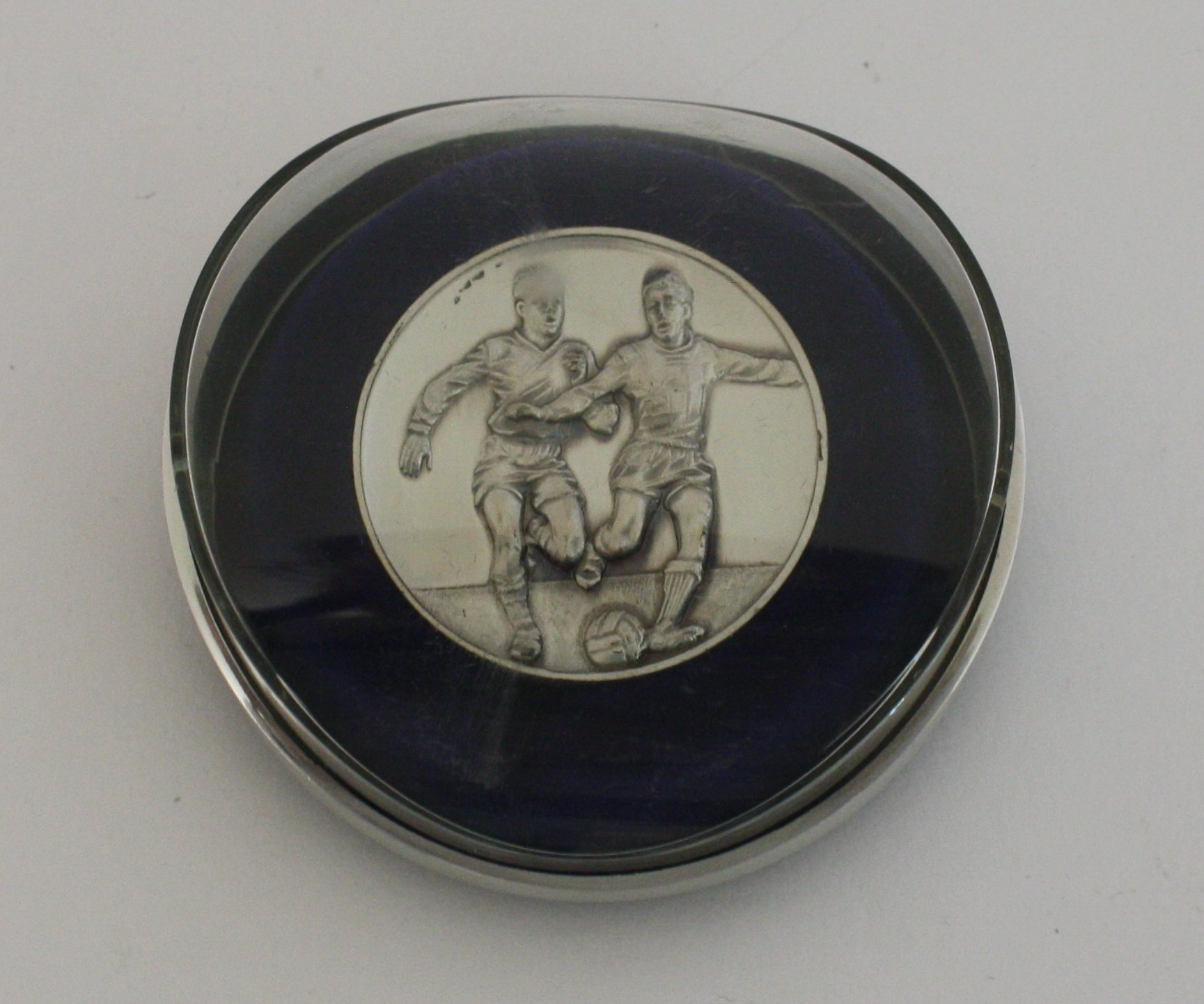 Medaille Fußballturnier (LWL-Psychiatriemuseum Warstein CC BY-NC-SA)