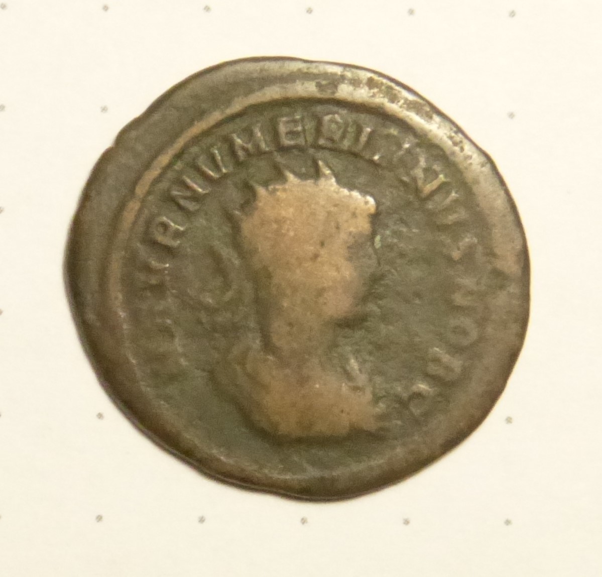 Antoninian aus der Zeit des Carus für Numerianus (Städt. Hellweg-Museum Geseke CC BY-NC-SA)
