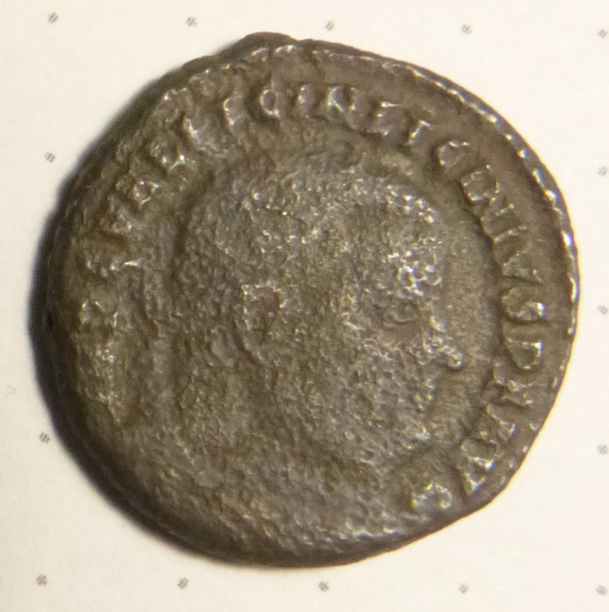 Aes aus der Zeit des Licinius (Städt. Hellweg-Museum Geseke CC BY-NC-SA)